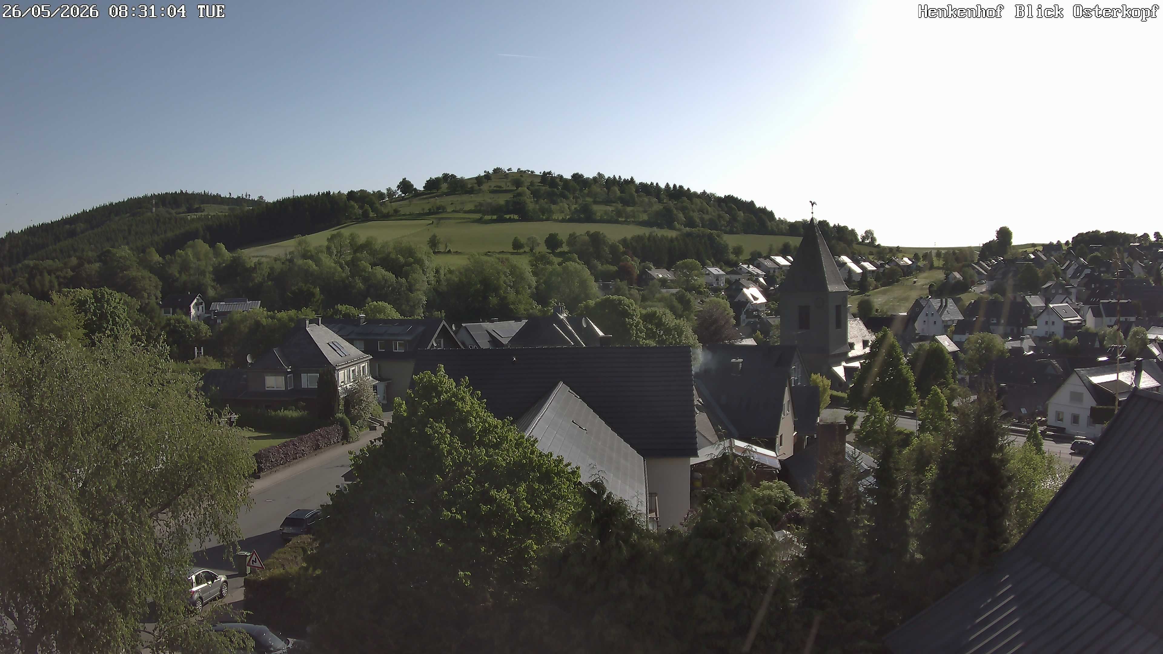 Archived image Webcam Willingen: View Usseln Village