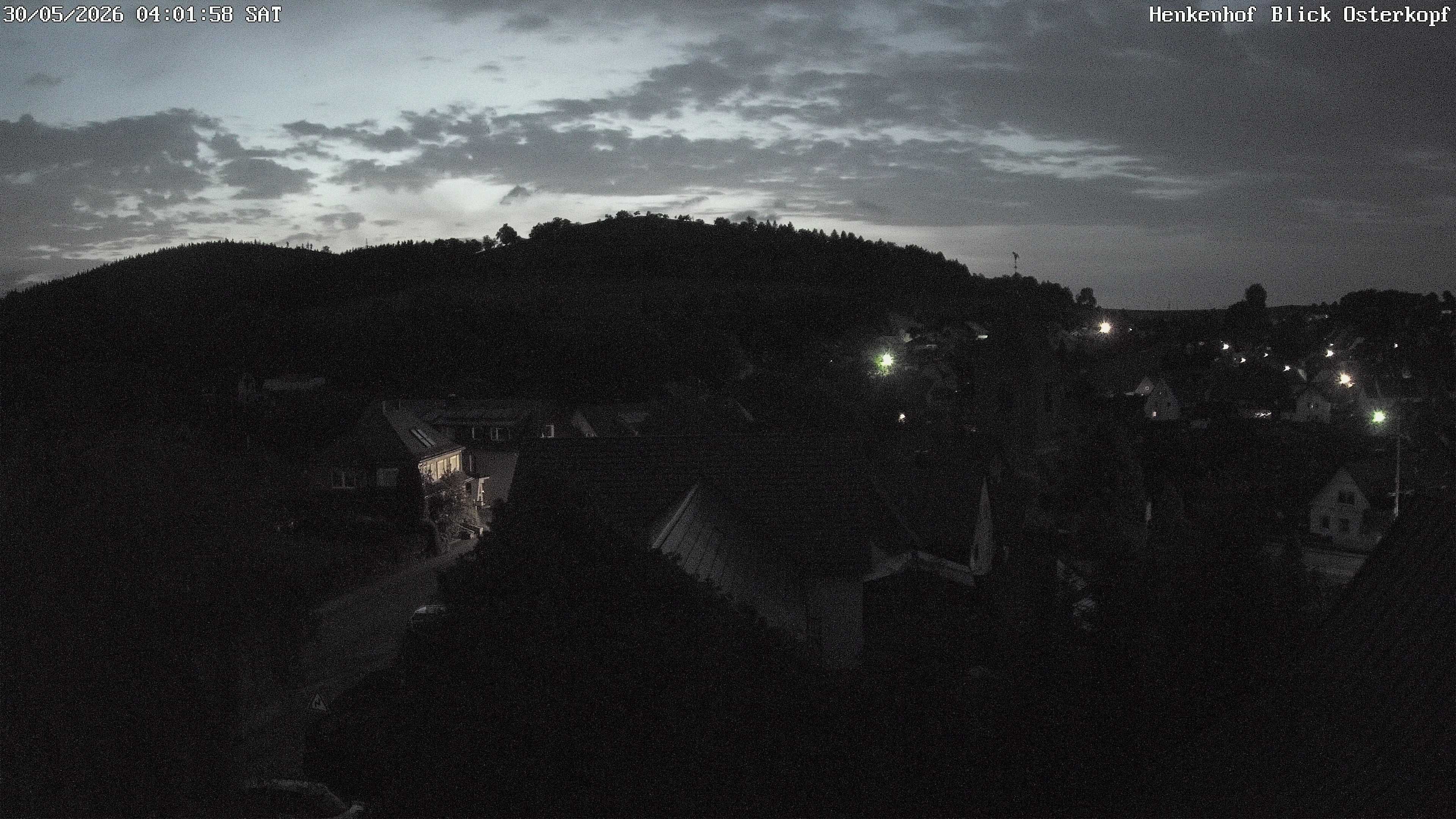 Archived image Webcam Willingen: View Usseln Village