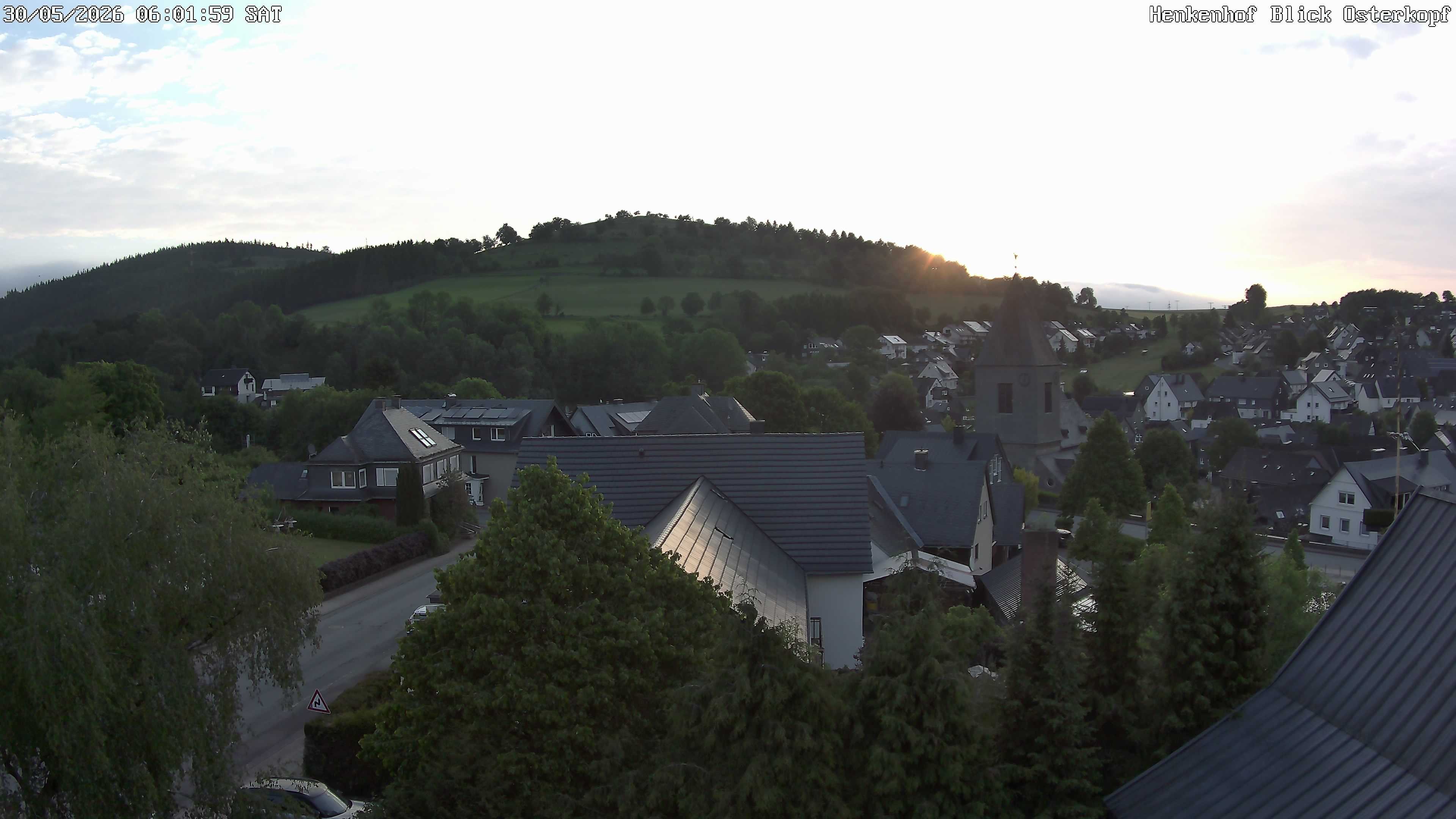 Archived image Webcam Willingen: View Usseln Village