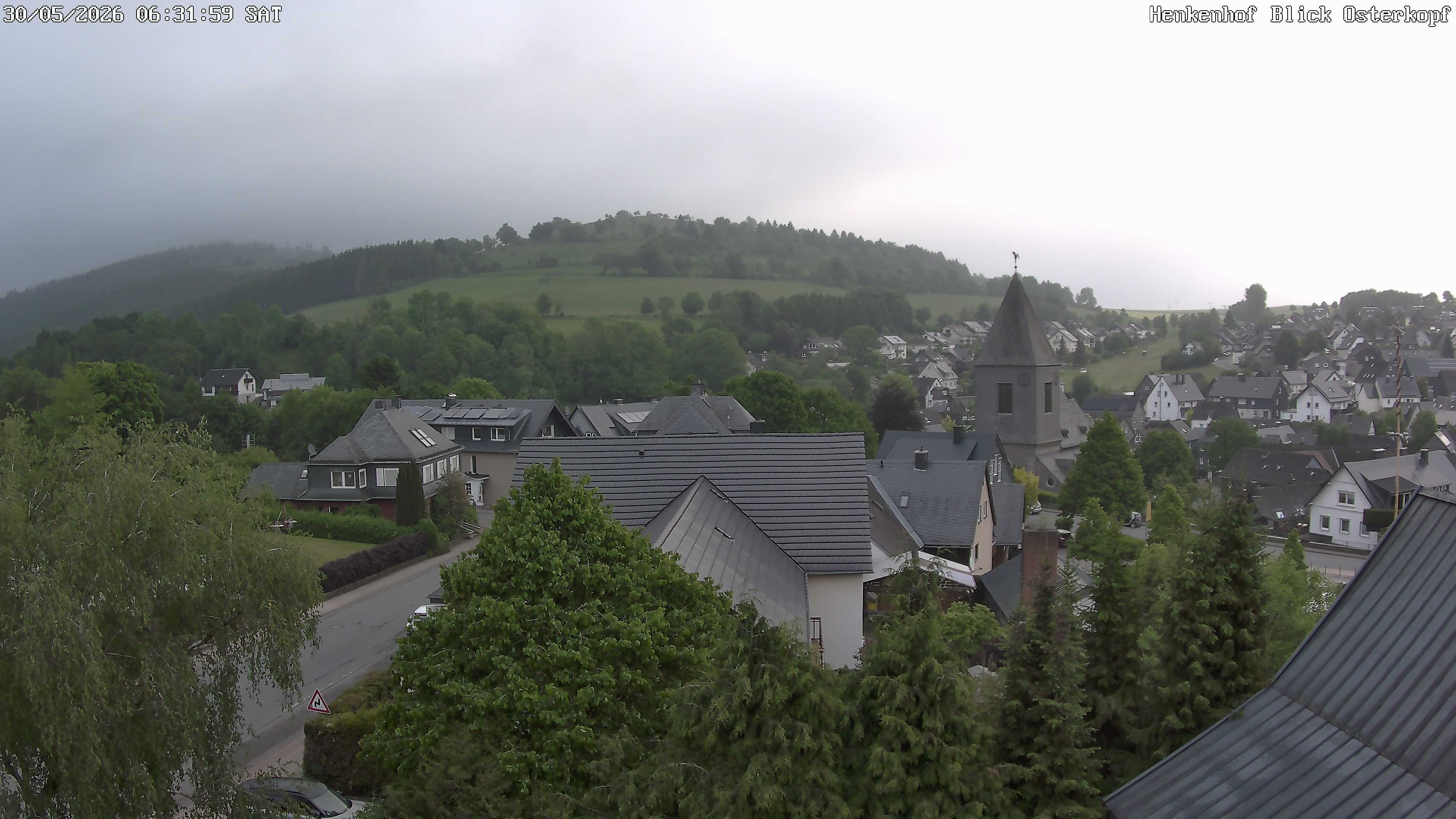 Archived image Webcam Willingen: View Usseln Village