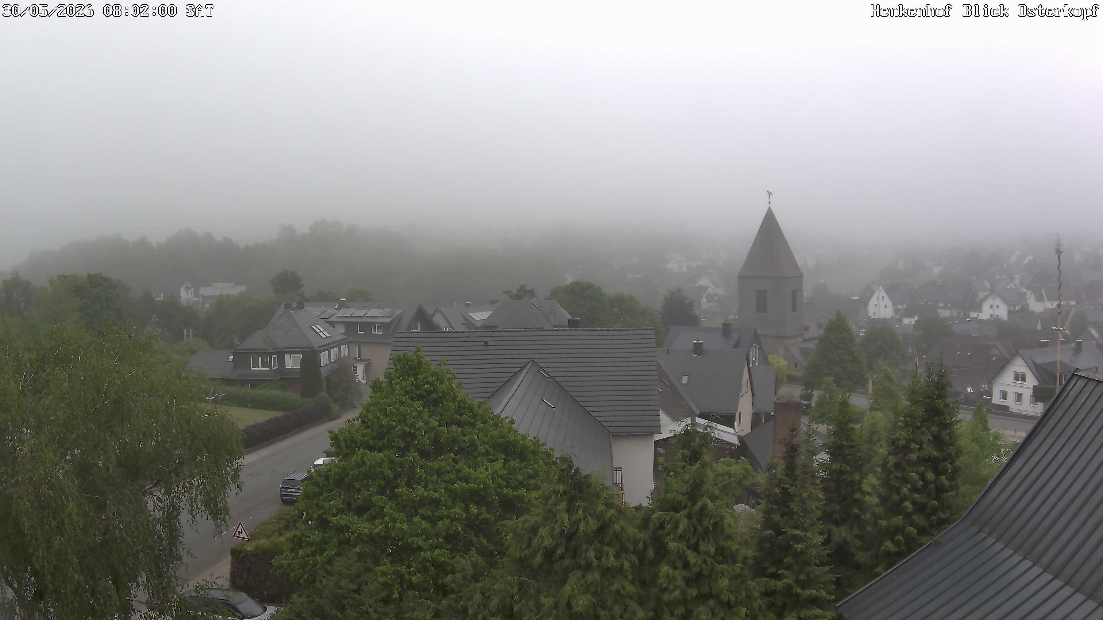 Archived image Webcam Willingen: View Usseln Village