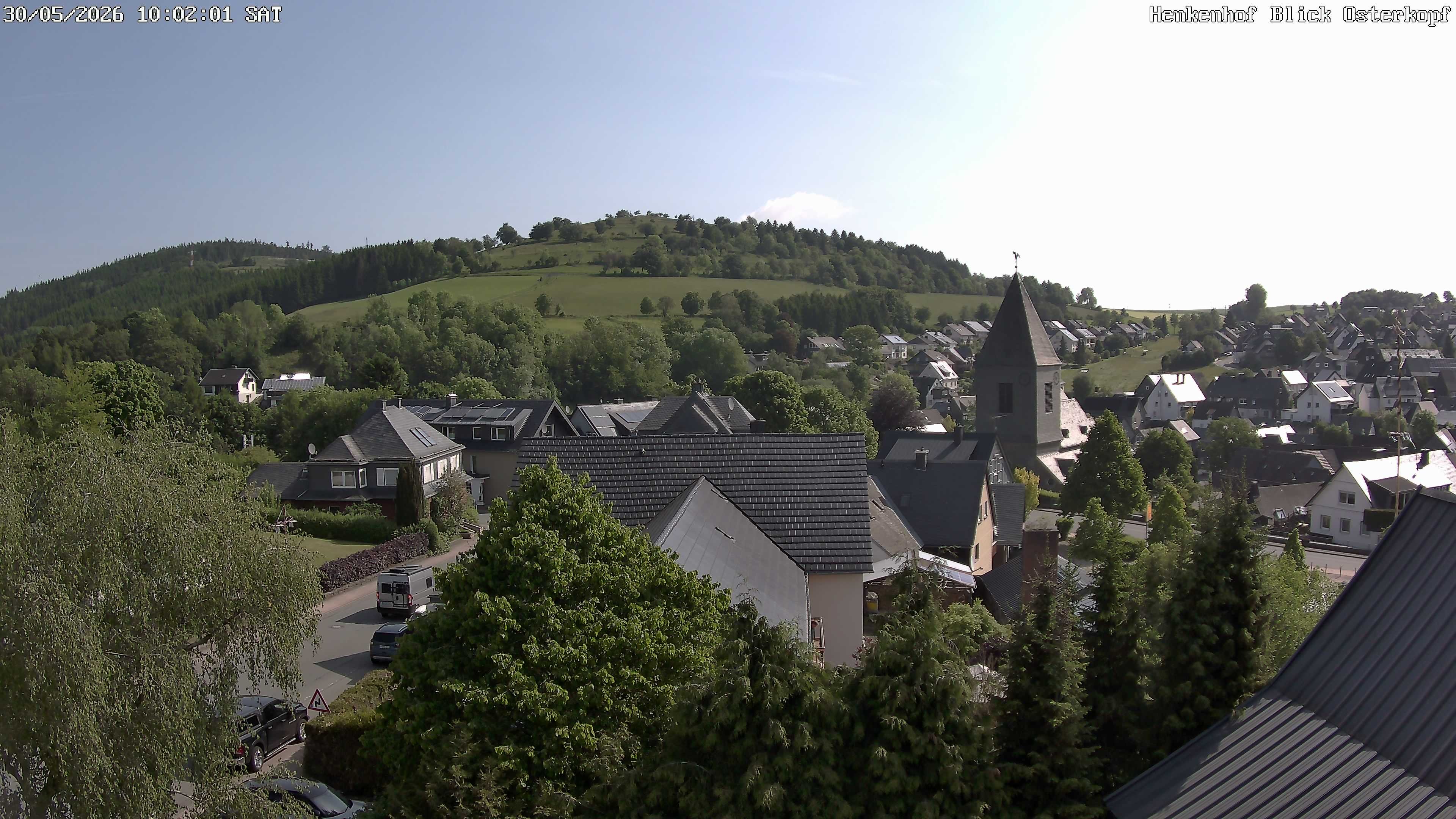 Archived image Webcam Willingen: View Usseln Village