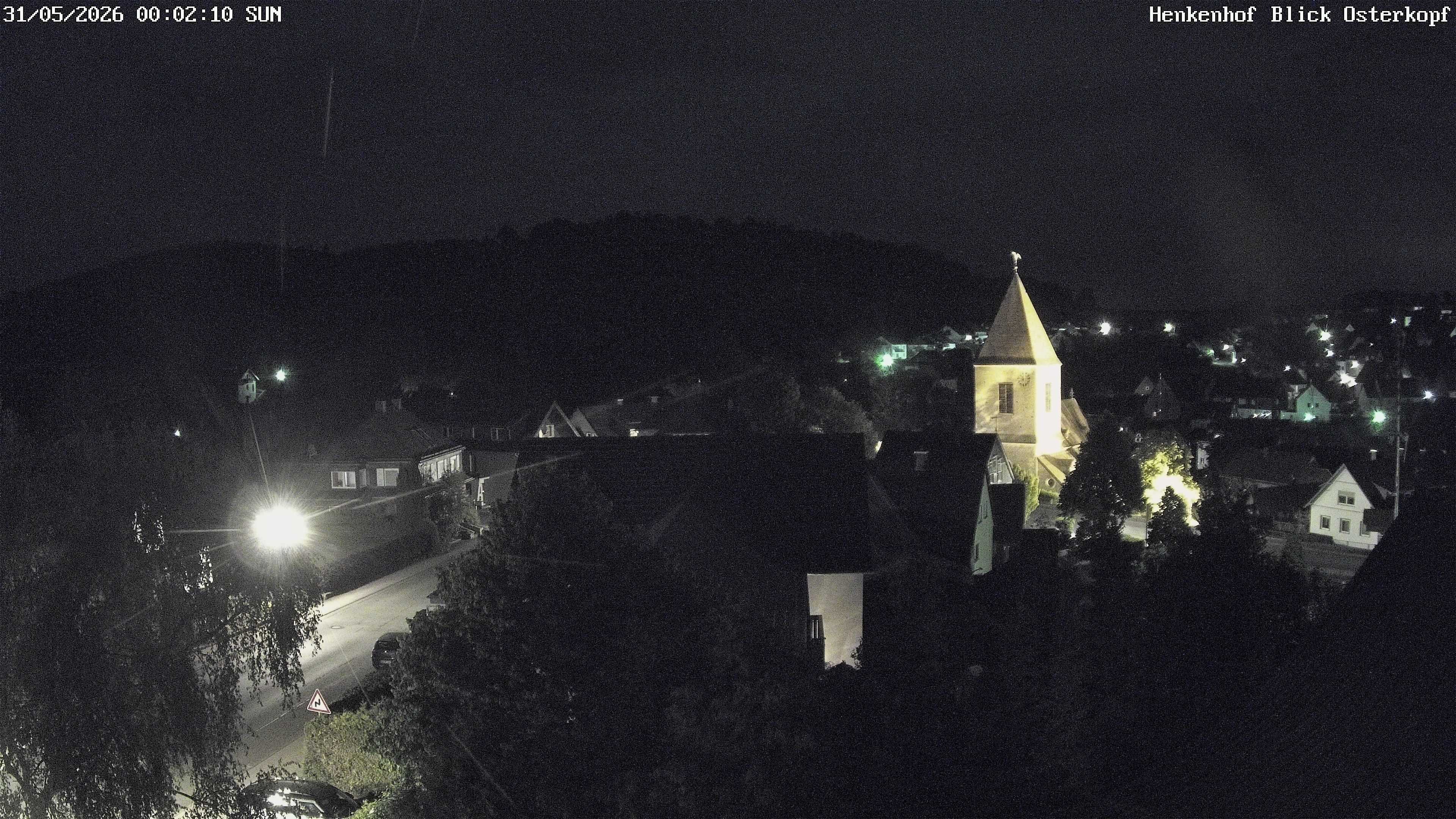 Archiv Foto Webcam Ortsmitte Usseln
