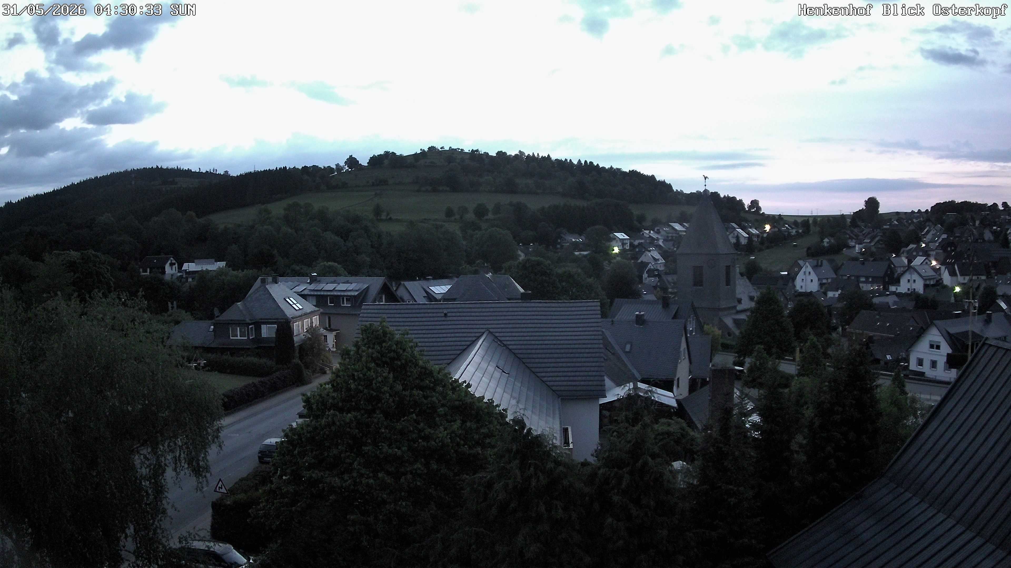 Archiv Foto Webcam Ortsmitte Usseln