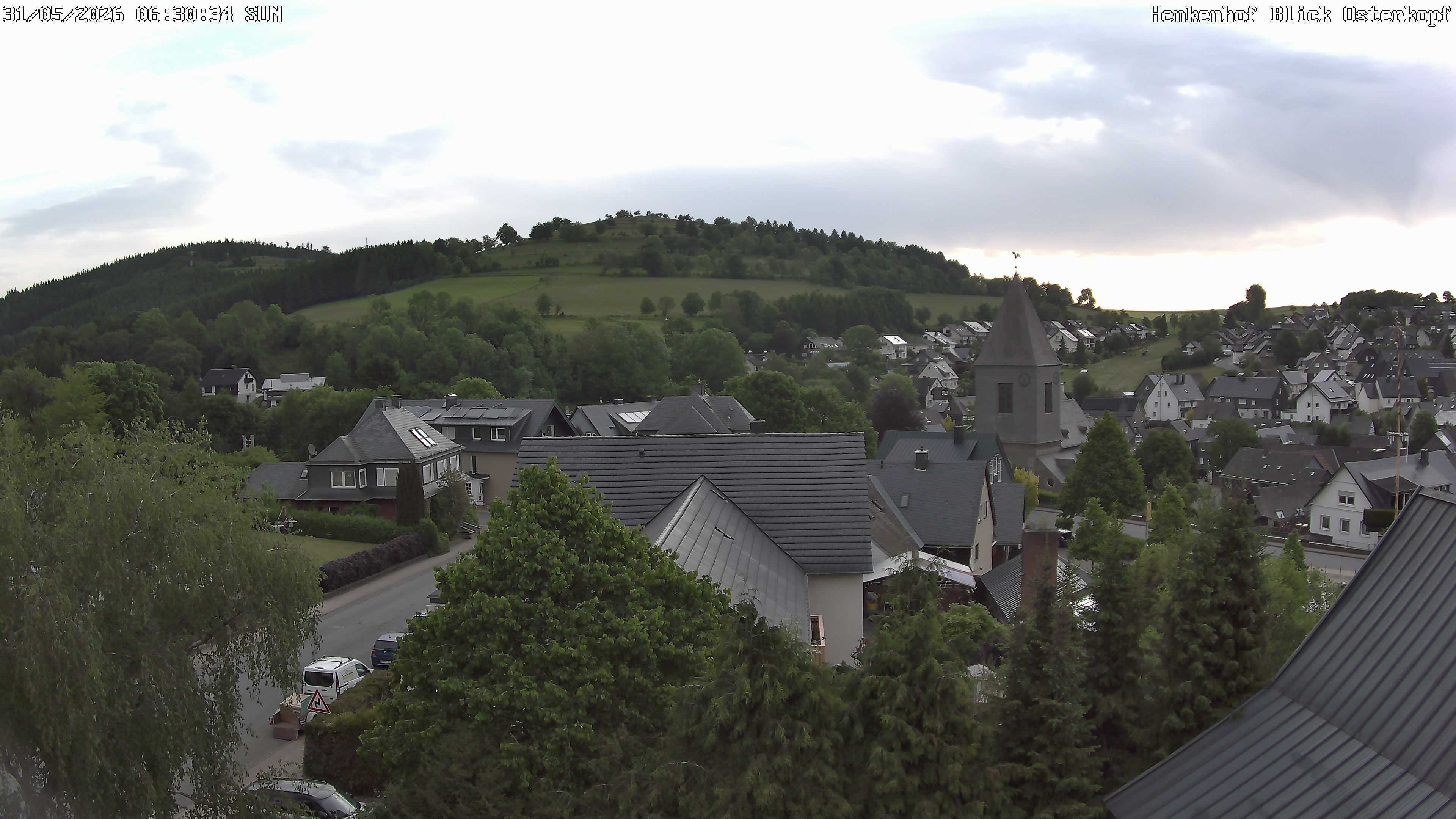 Archiv Foto Webcam Ortsmitte Usseln
