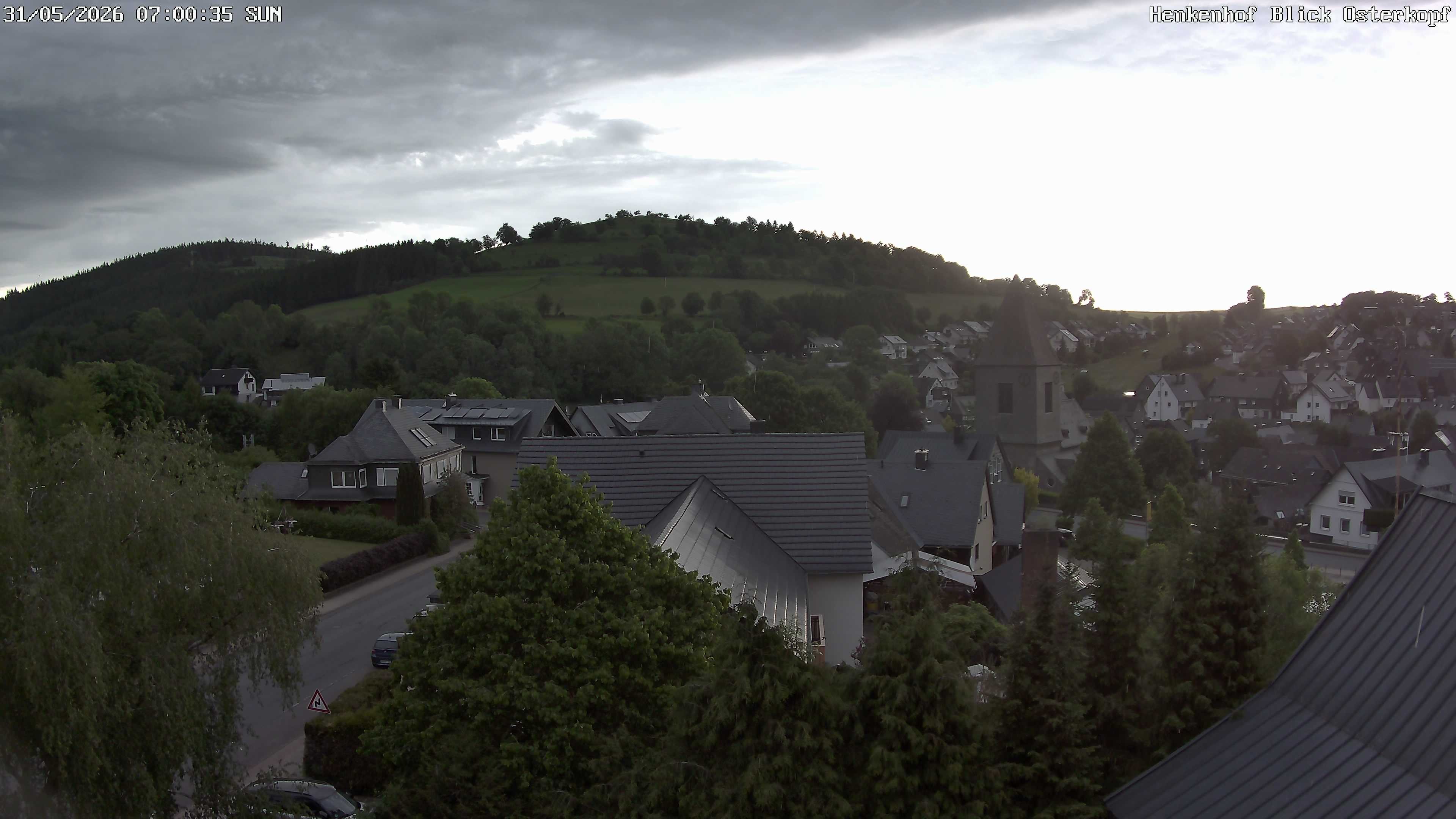 Archiv Foto Webcam Ortsmitte Usseln