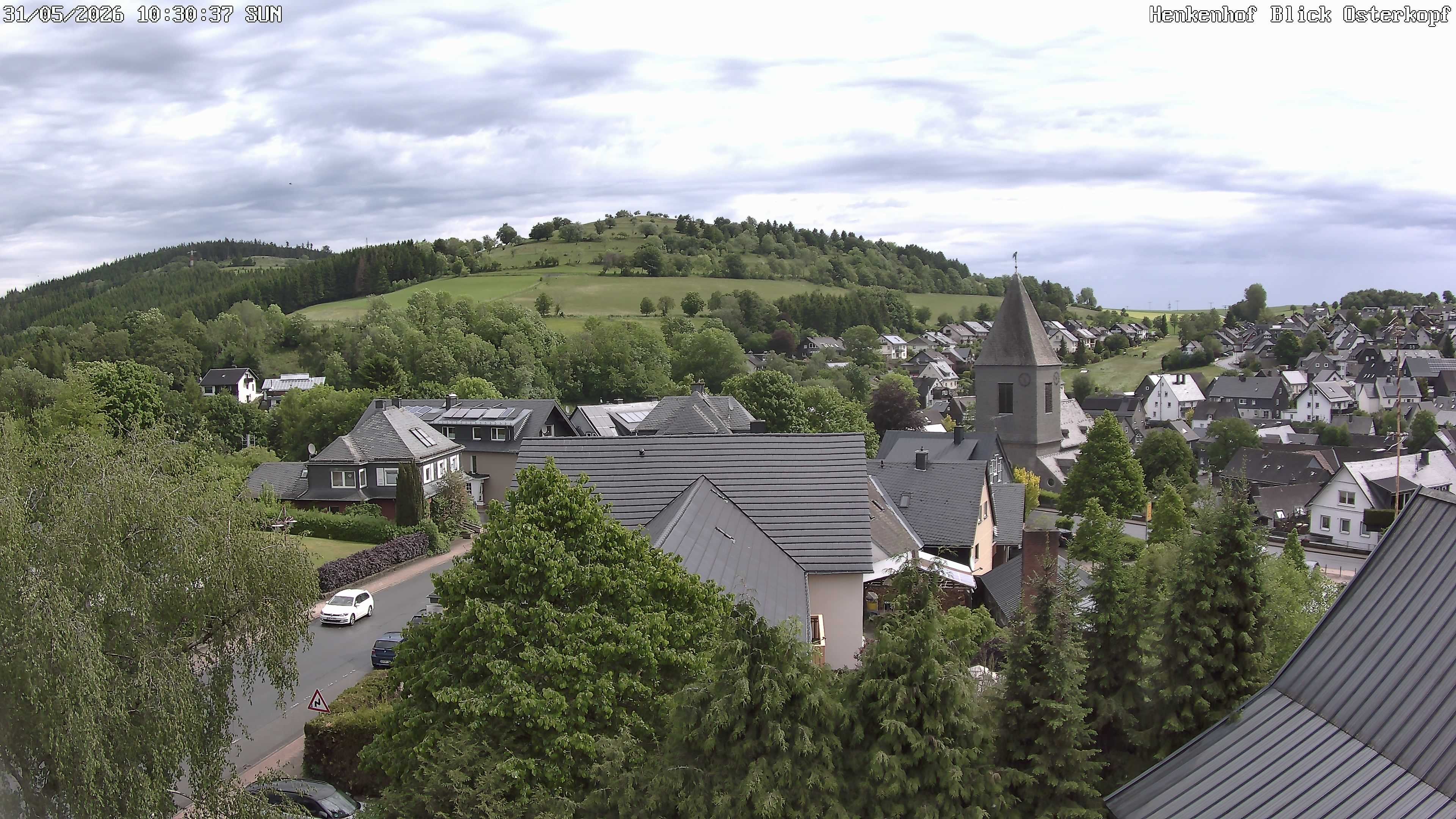 Archiv Foto Webcam Ortsmitte Usseln