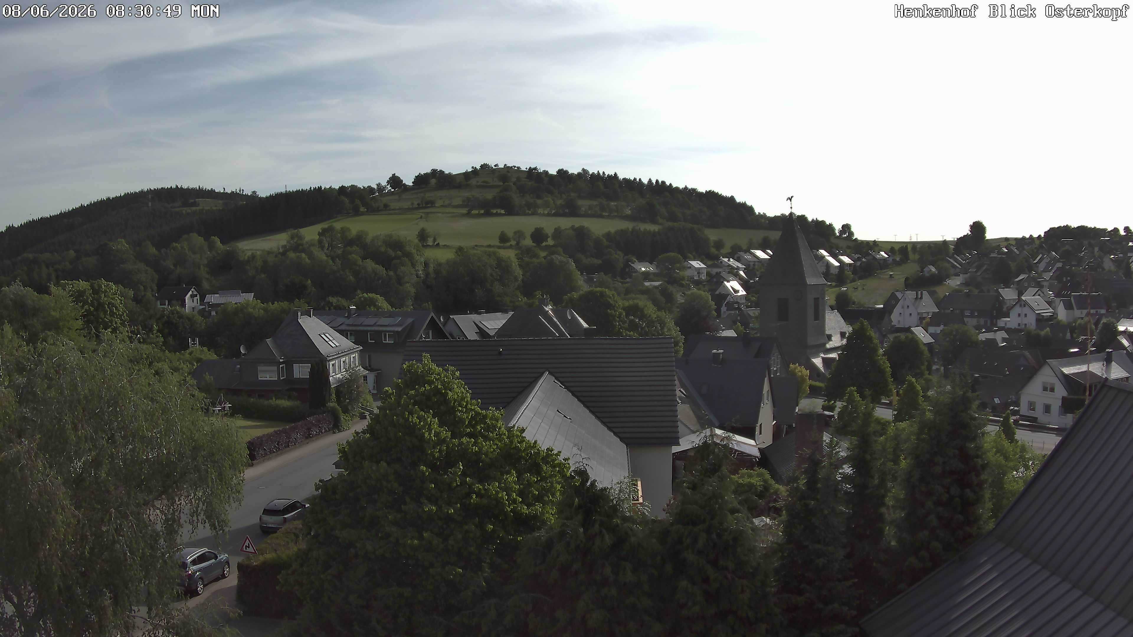 Archiv Foto Webcam Ortsmitte Usseln