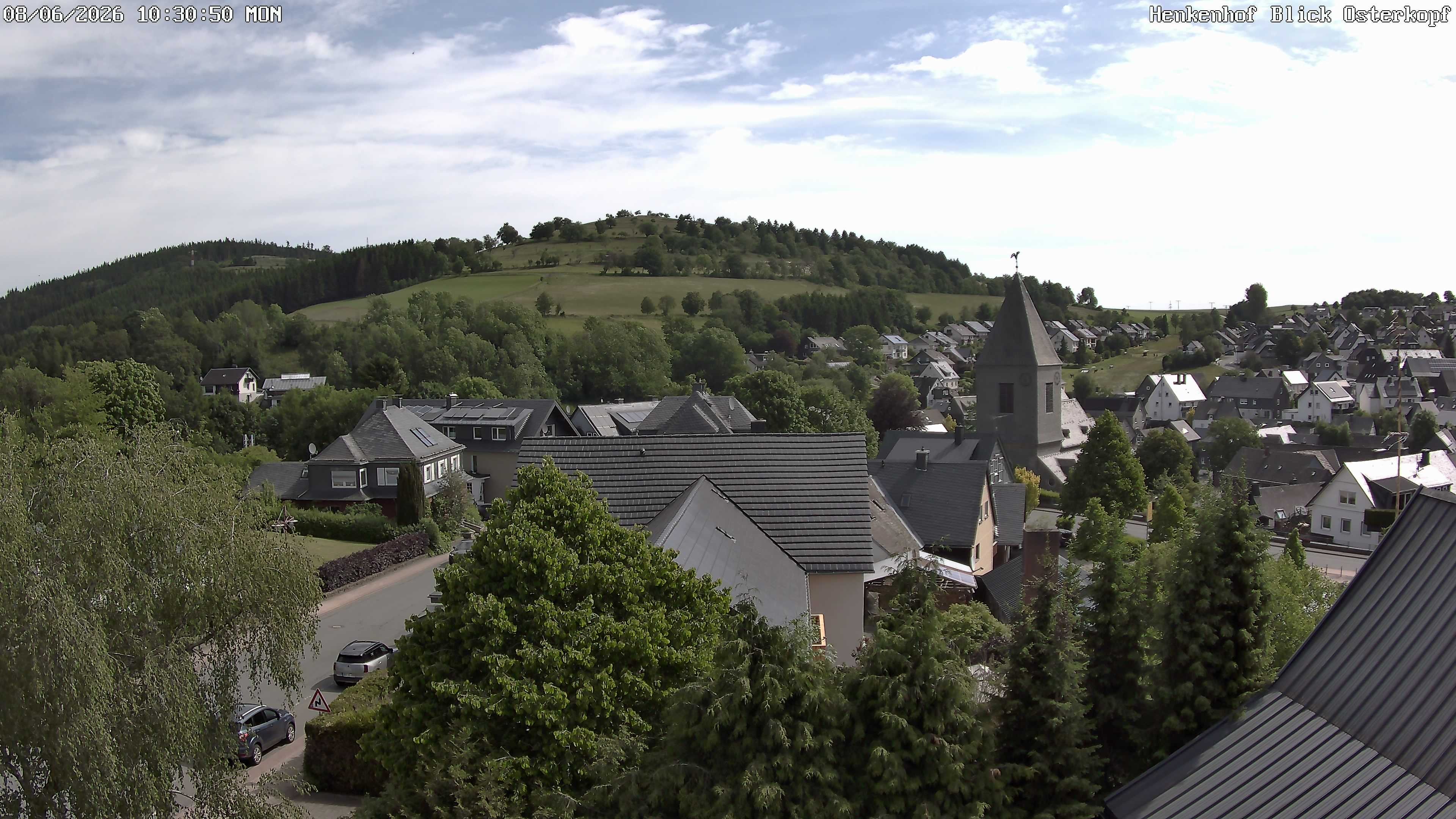 Archiv Foto Webcam Ortsmitte Usseln