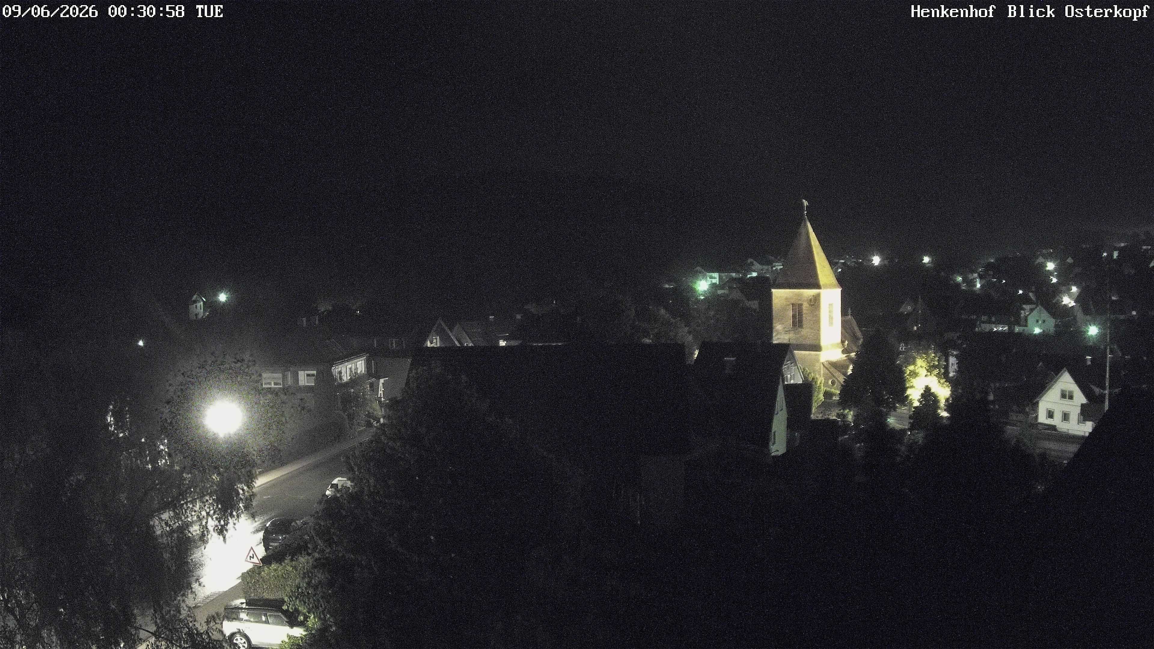 Archiv Foto Webcam Ortsmitte Usseln