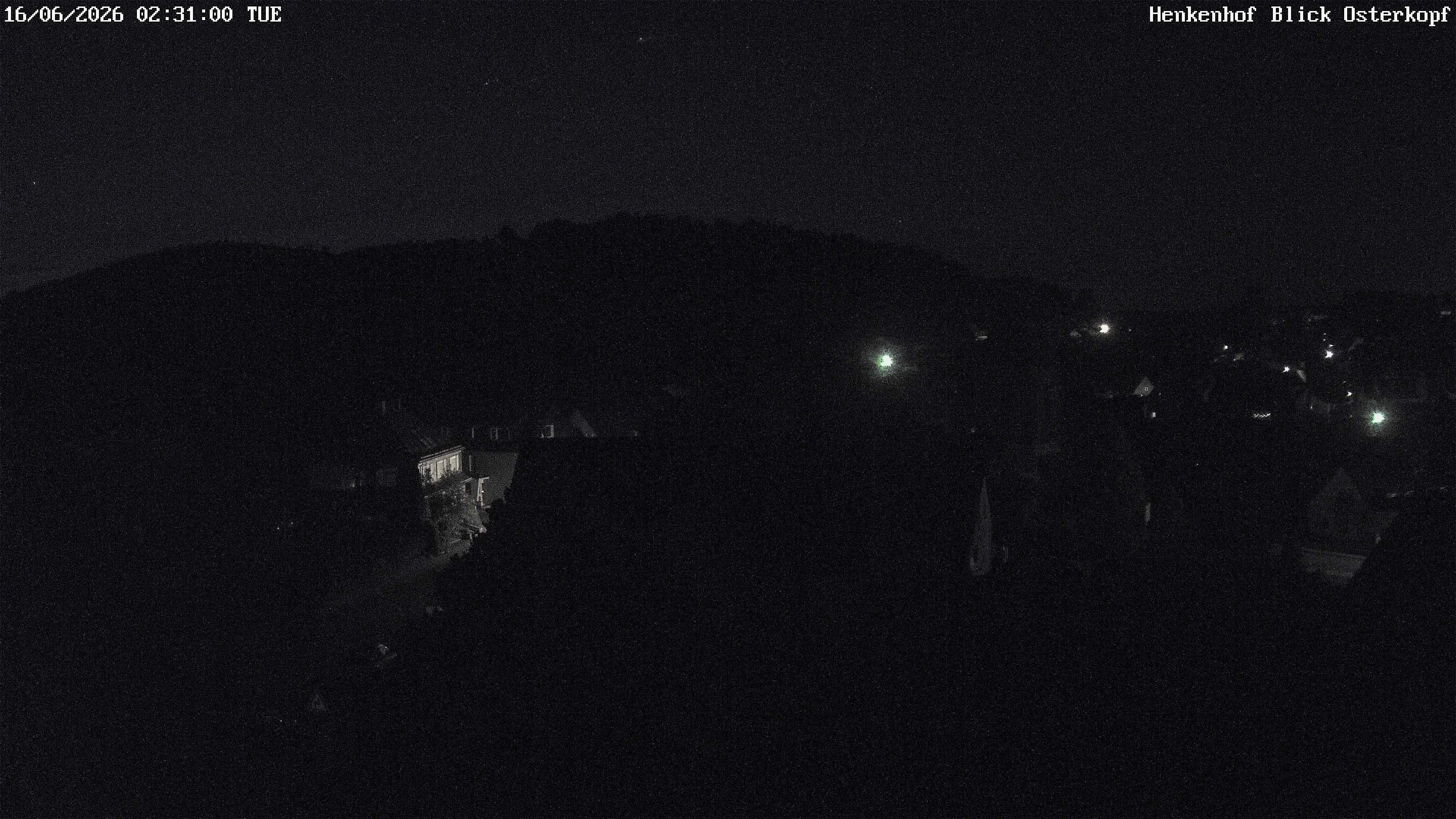 Archived image Webcam Willingen: View Usseln Village