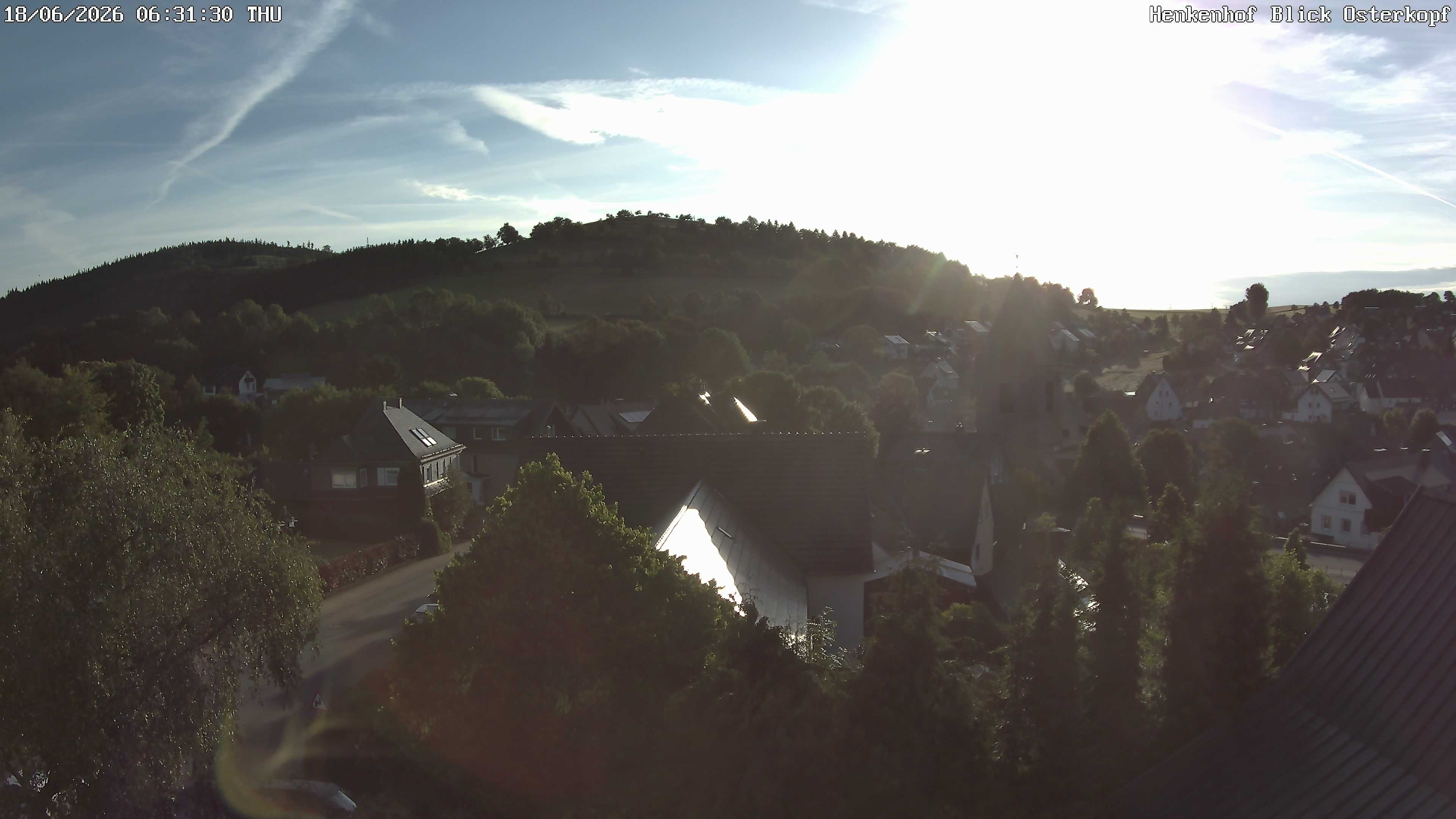 Archiv Foto Webcam Ortsmitte Usseln