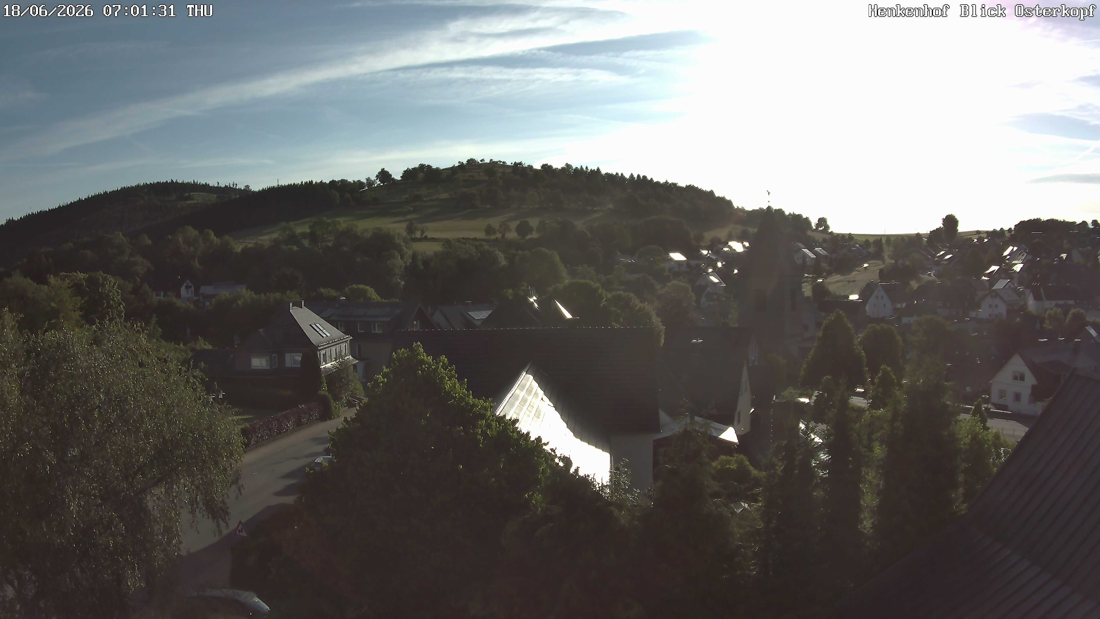 Archiv Foto Webcam Ortsmitte Usseln