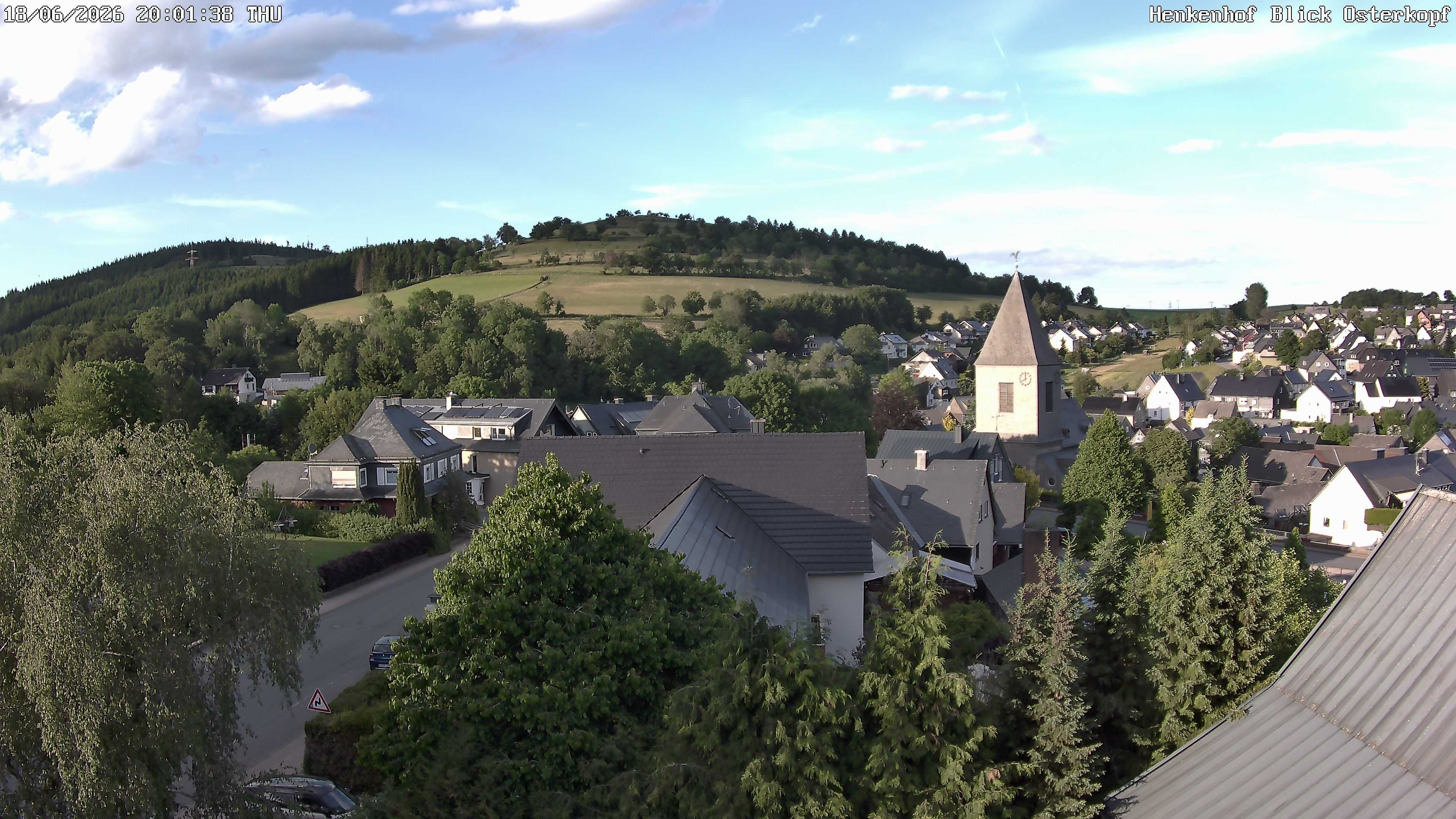 Archiv Foto Webcam Ortsmitte Usseln