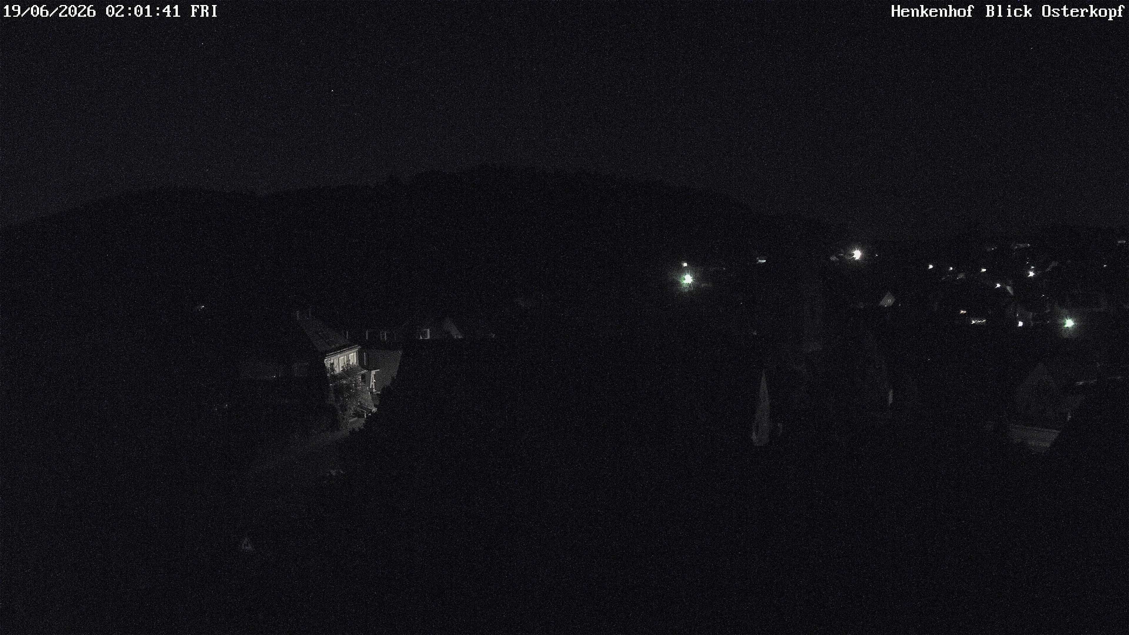 Archiv Foto Webcam Ortsmitte Usseln