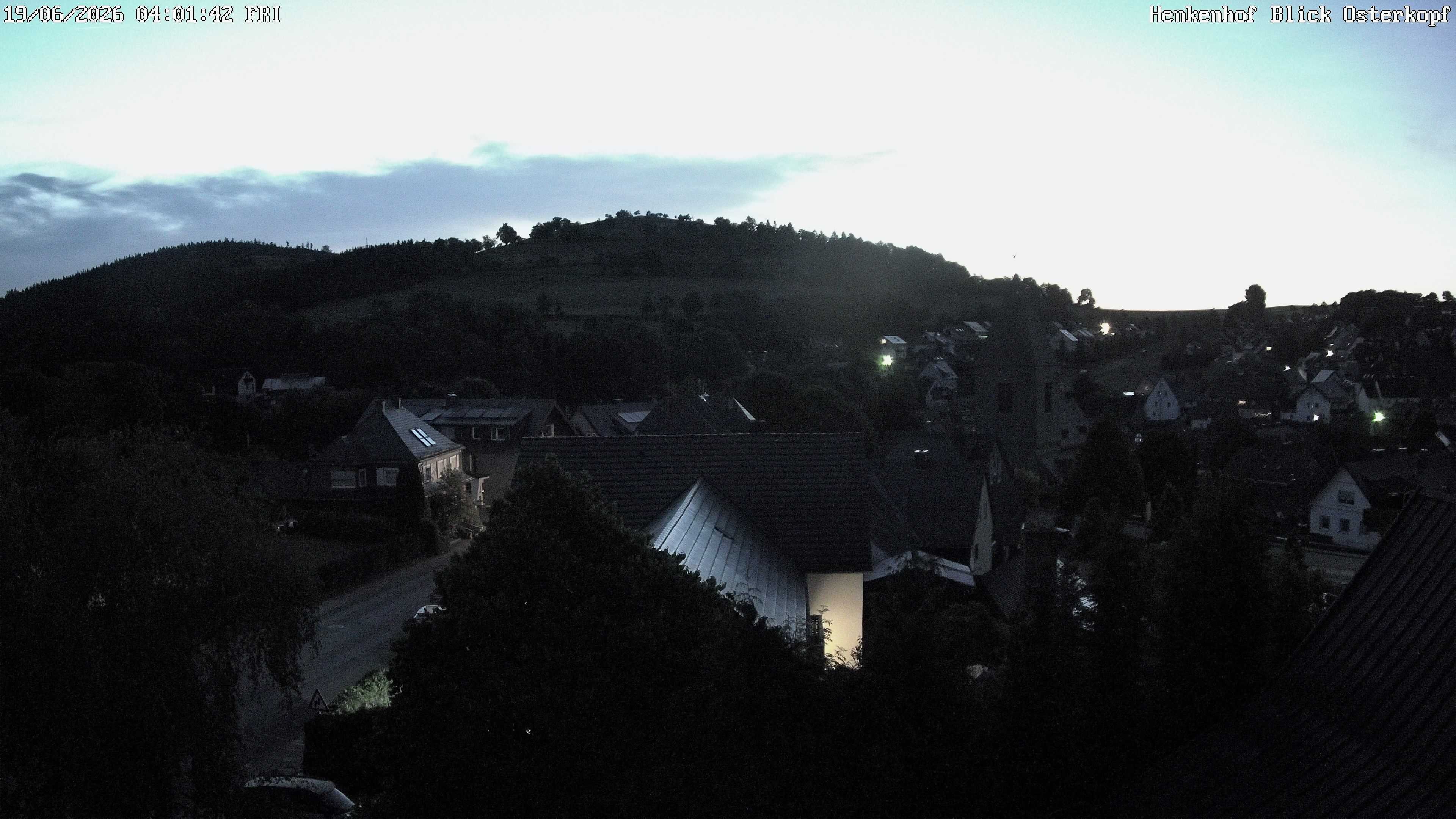 Archiv Foto Webcam Ortsmitte Usseln