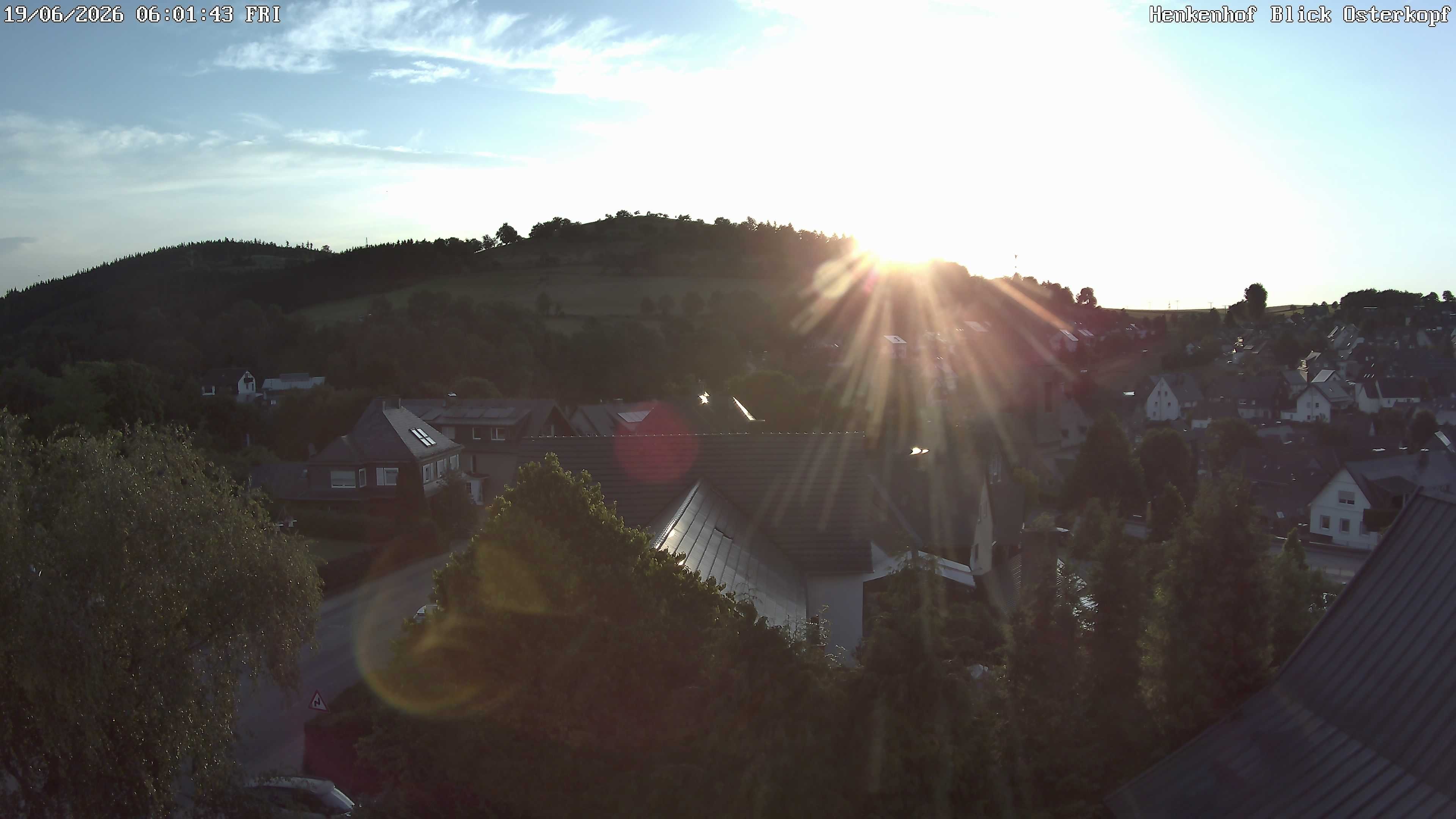 Archiv Foto Webcam Ortsmitte Usseln