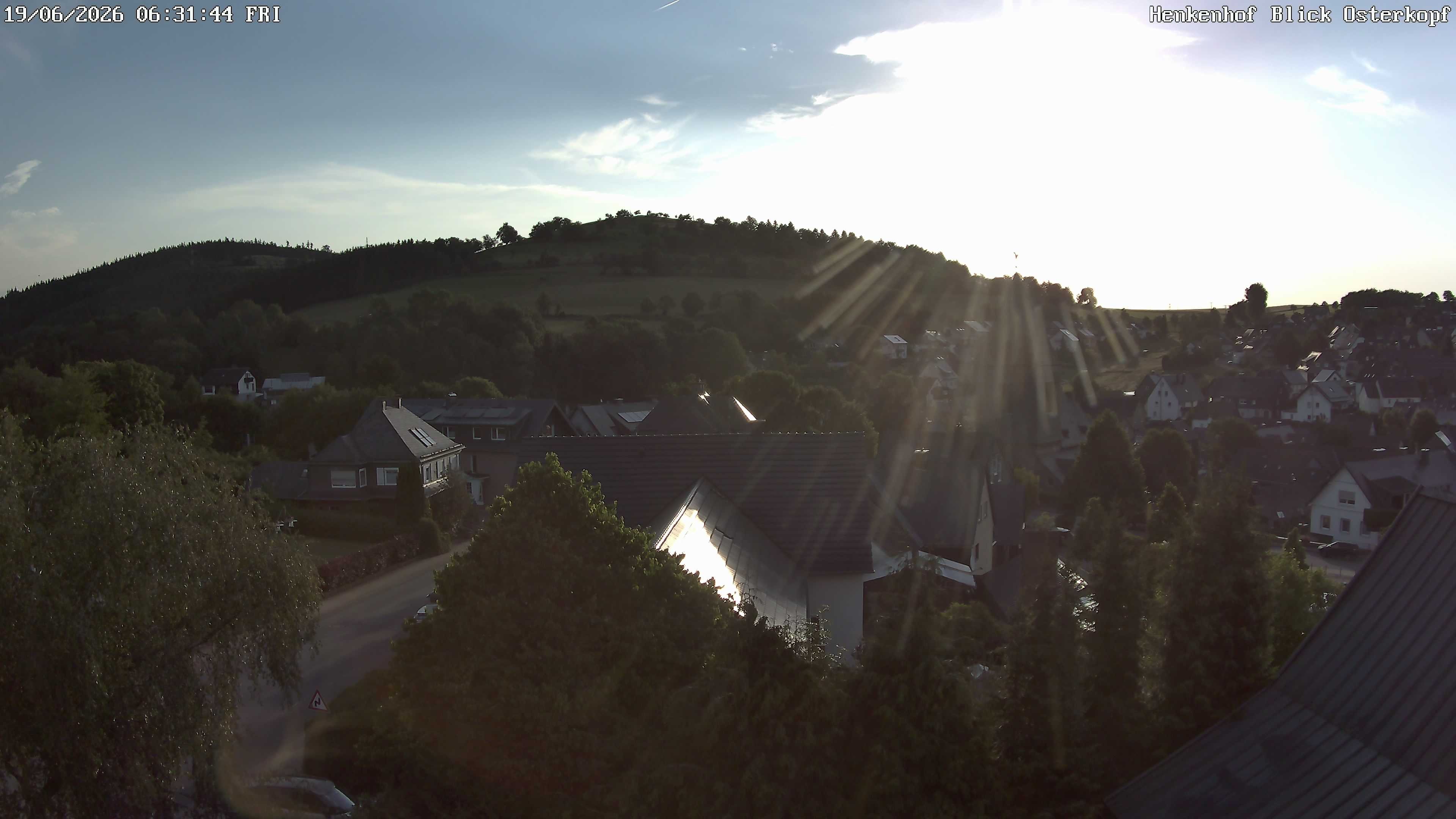 Archiv Foto Webcam Ortsmitte Usseln