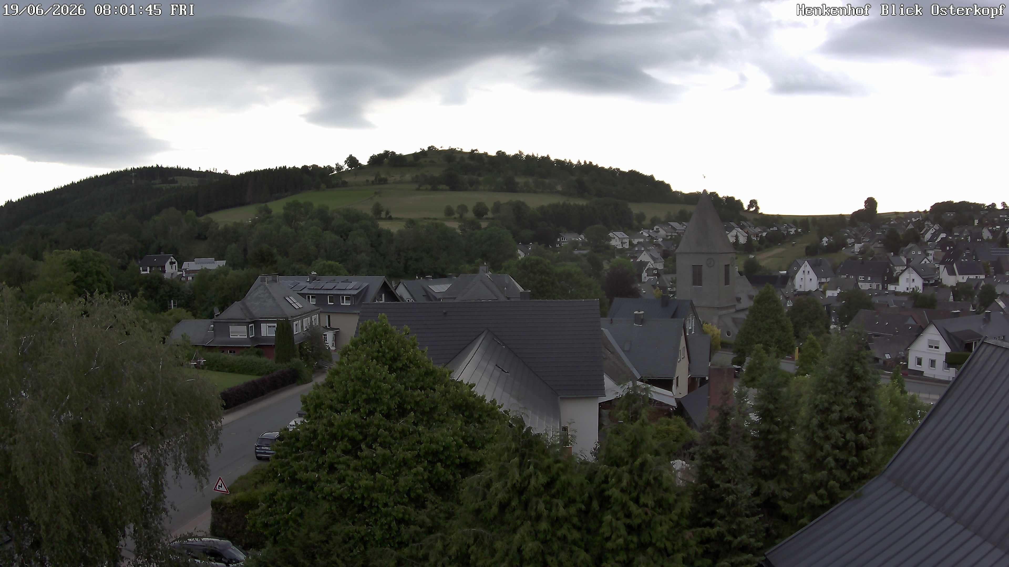 Archiv Foto Webcam Ortsmitte Usseln