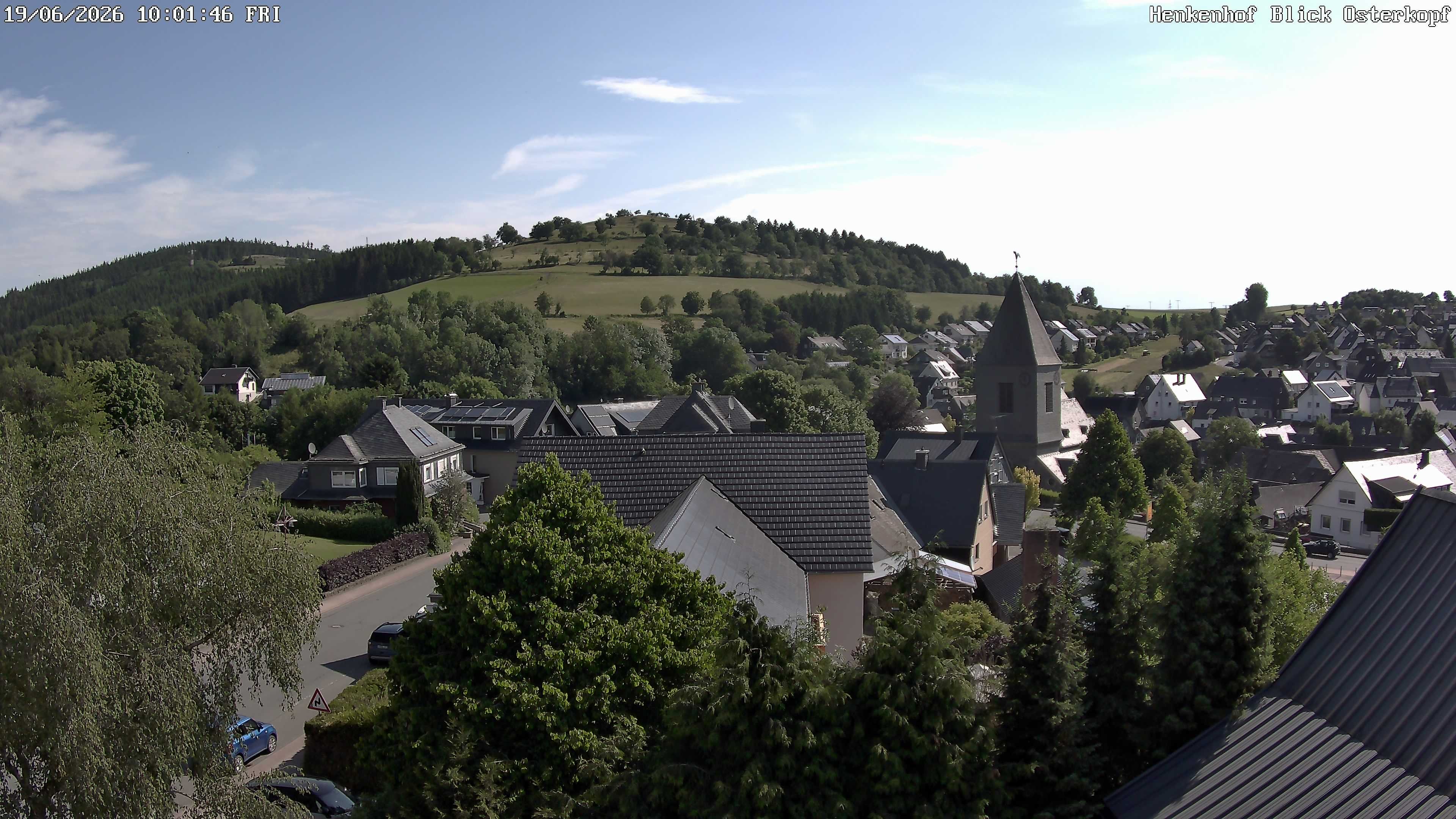 Archiv Foto Webcam Ortsmitte Usseln