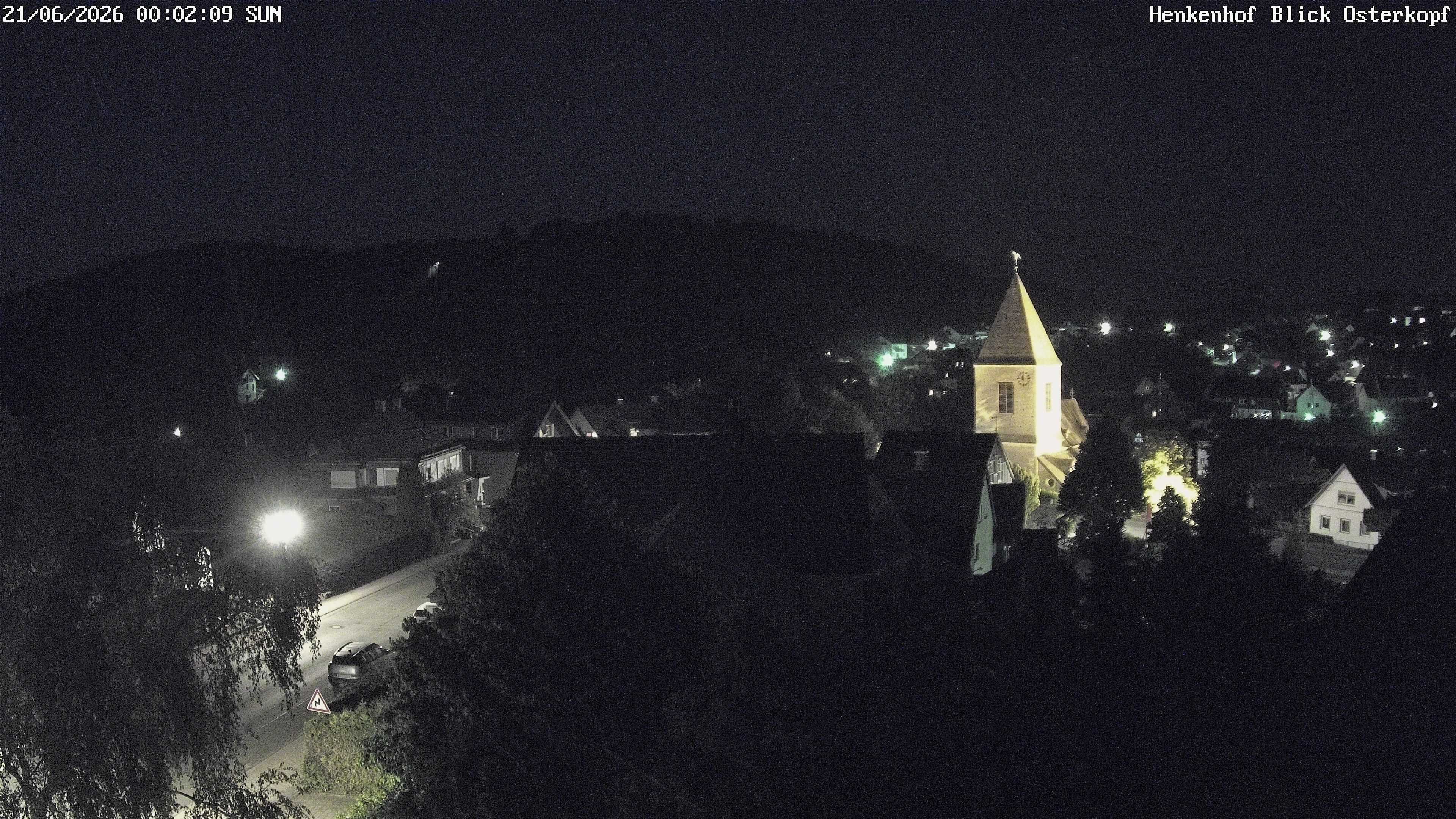 Archiv Foto Webcam Ortsmitte Usseln