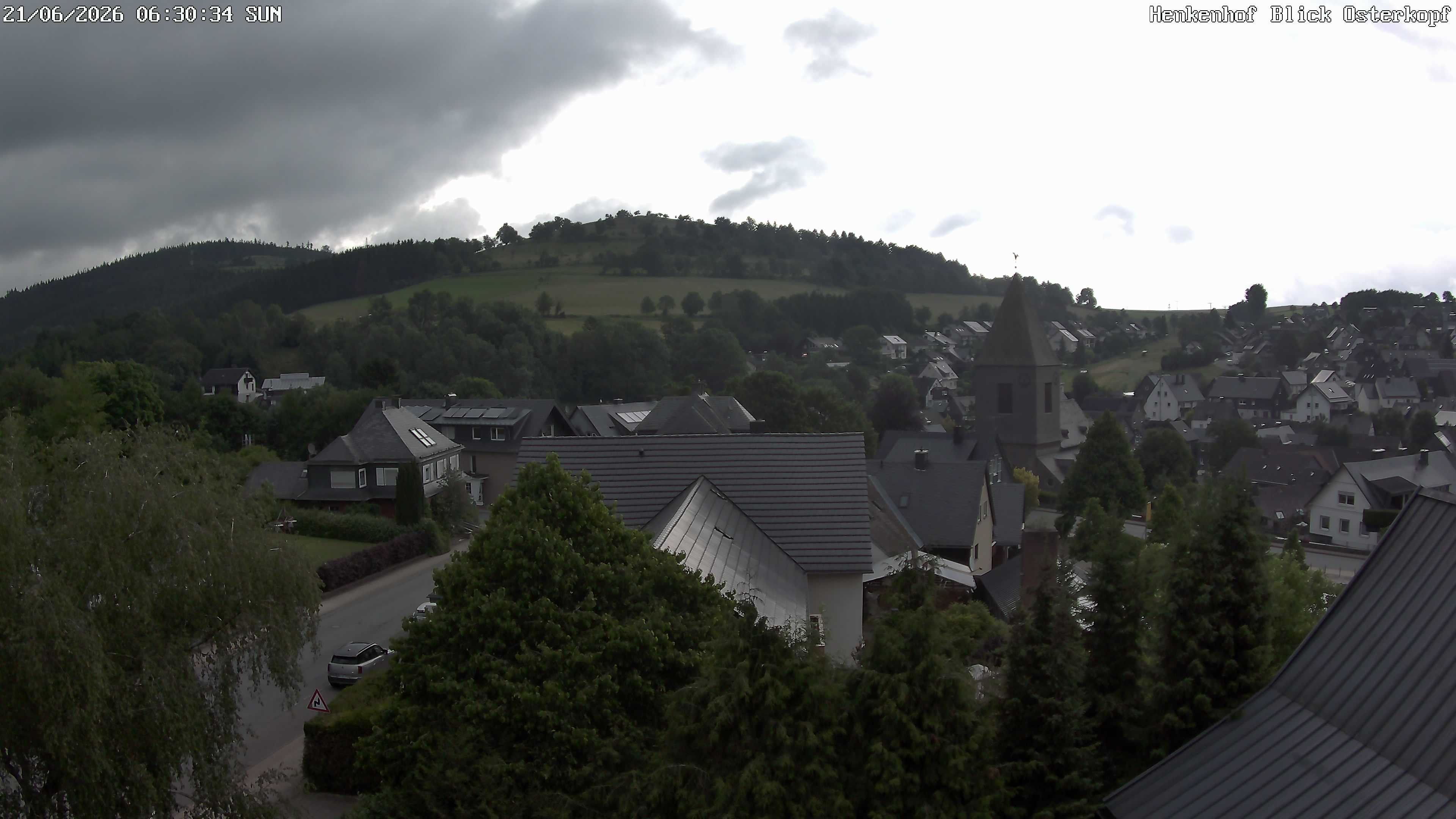 Archiv Foto Webcam Ortsmitte Usseln