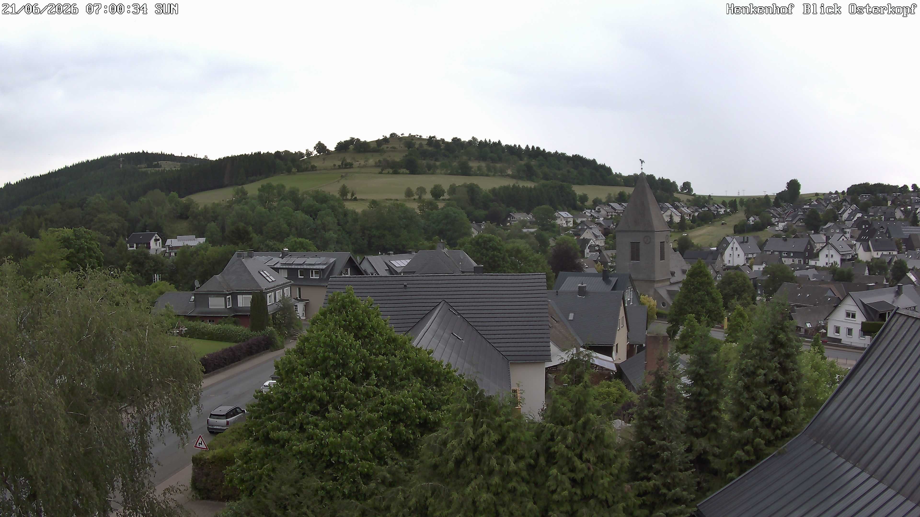 Archiv Foto Webcam Ortsmitte Usseln