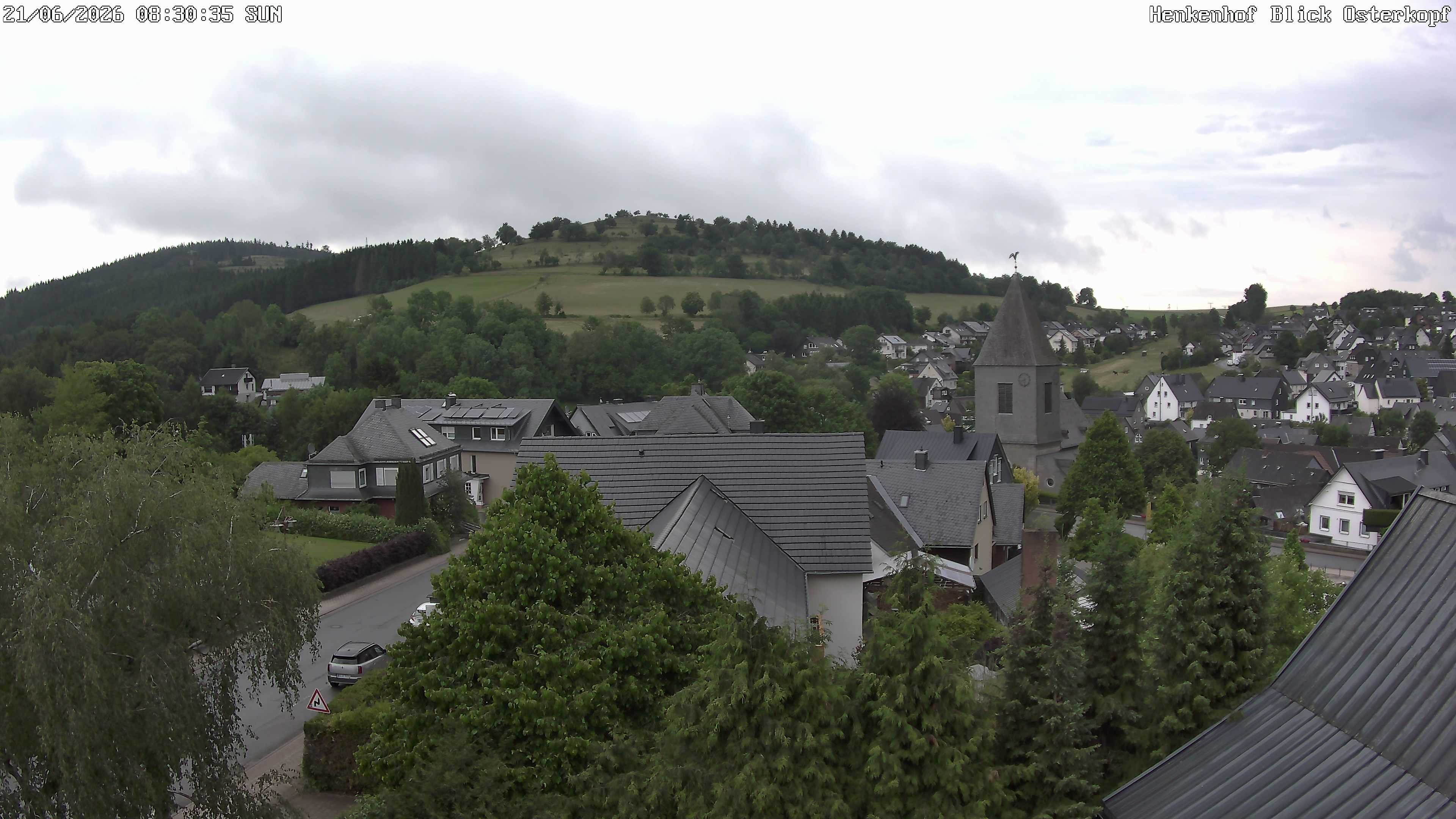 Archiv Foto Webcam Ortsmitte Usseln