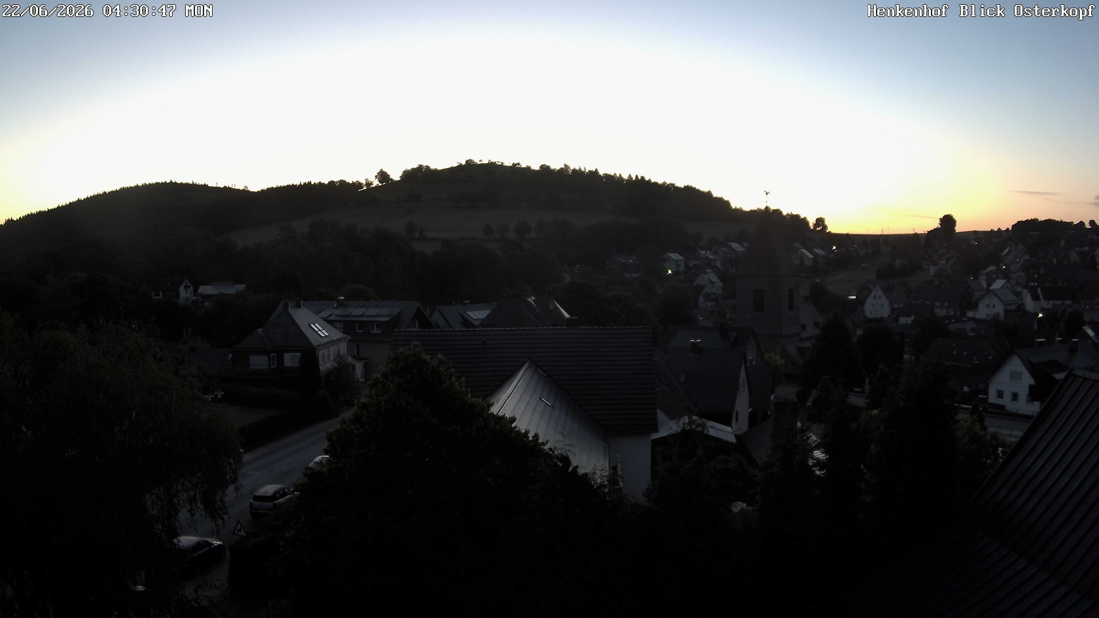 Archiv Foto Webcam Ortsmitte Usseln