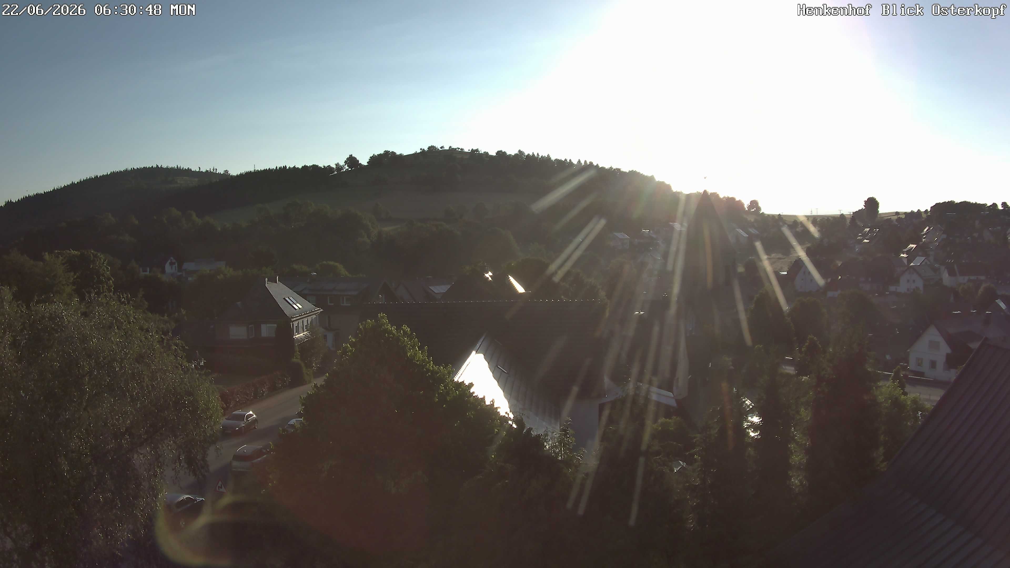 Archiv Foto Webcam Ortsmitte Usseln
