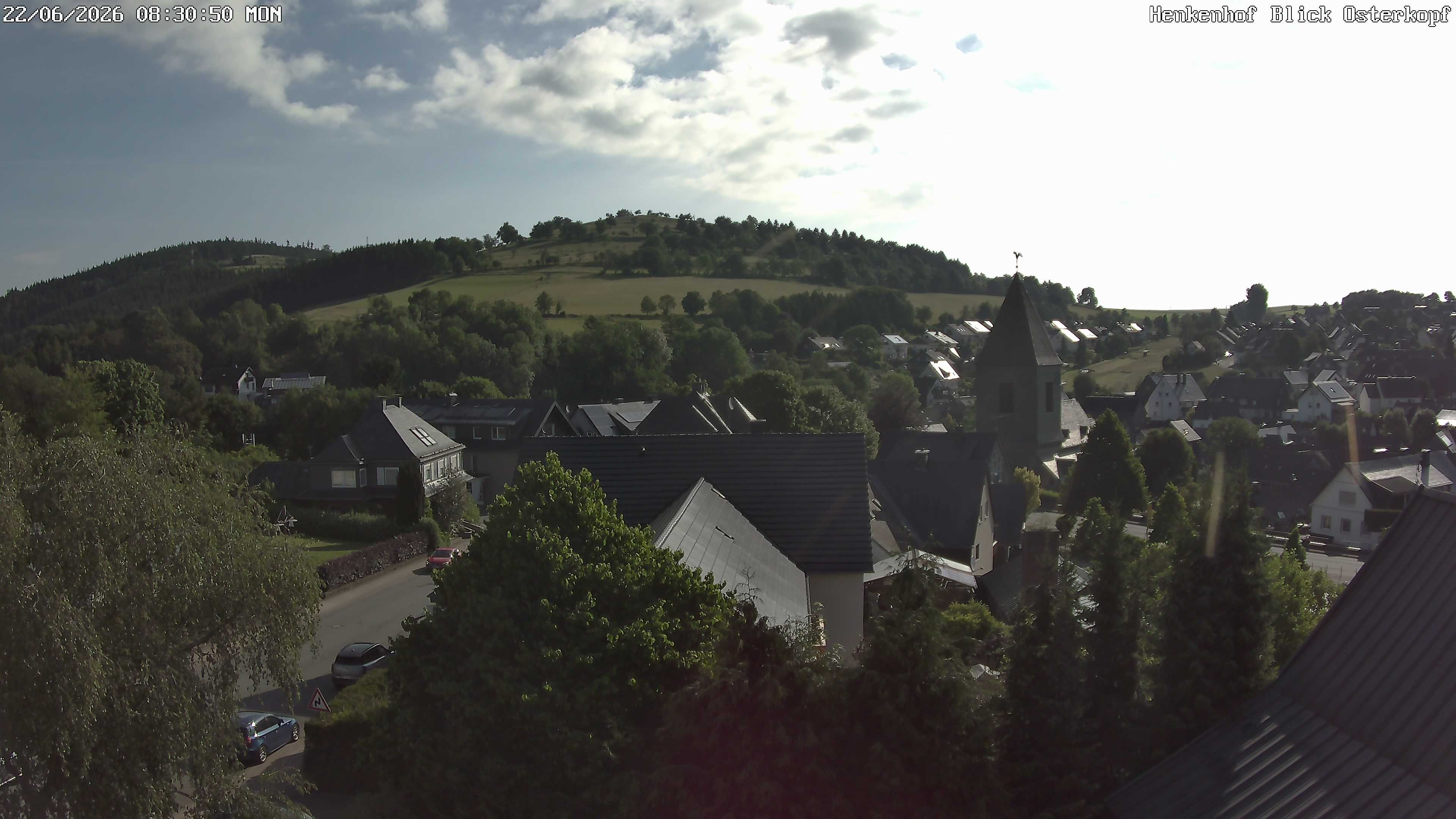 Archiv Foto Webcam Ortsmitte Usseln