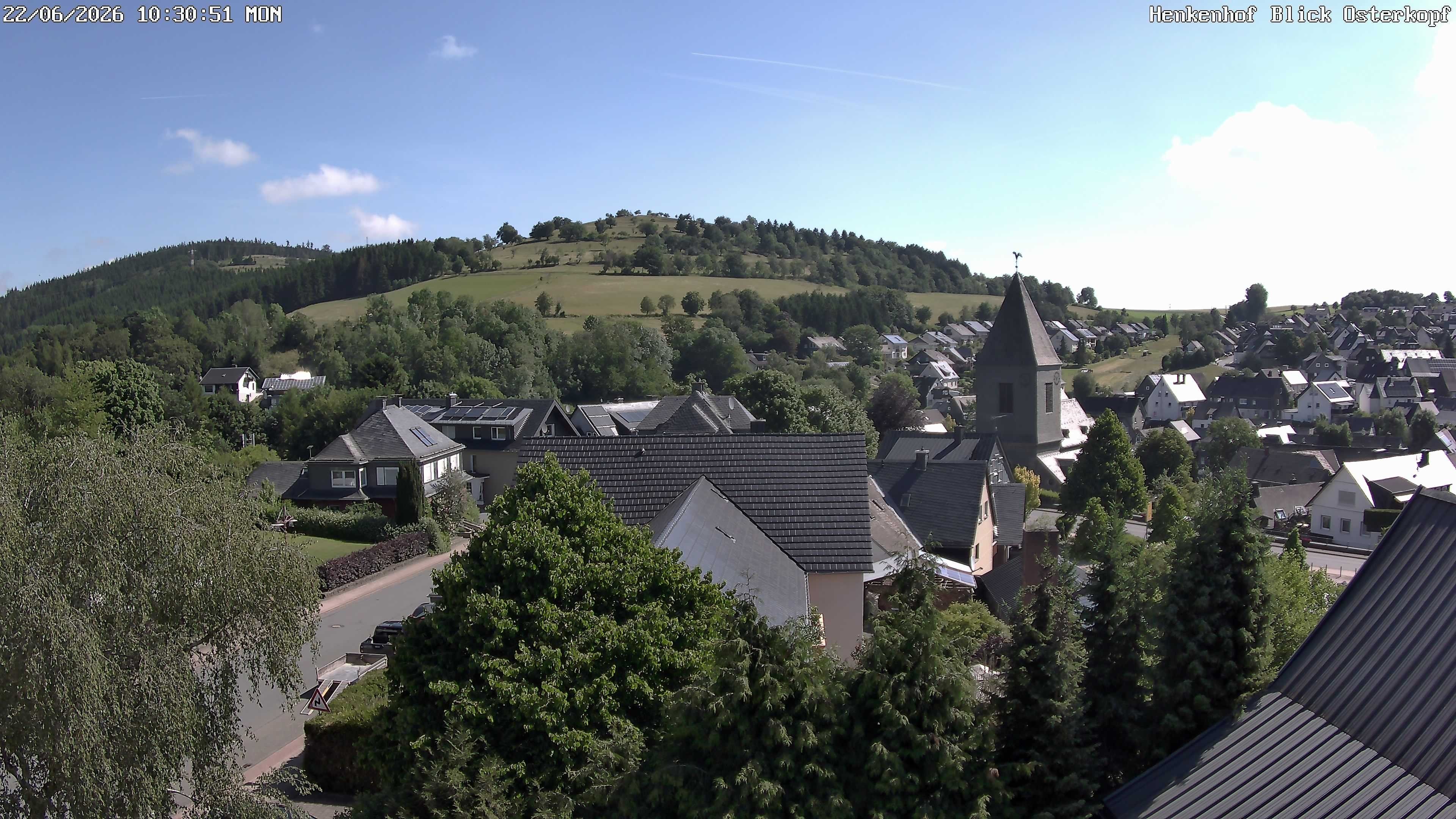 Archiv Foto Webcam Ortsmitte Usseln