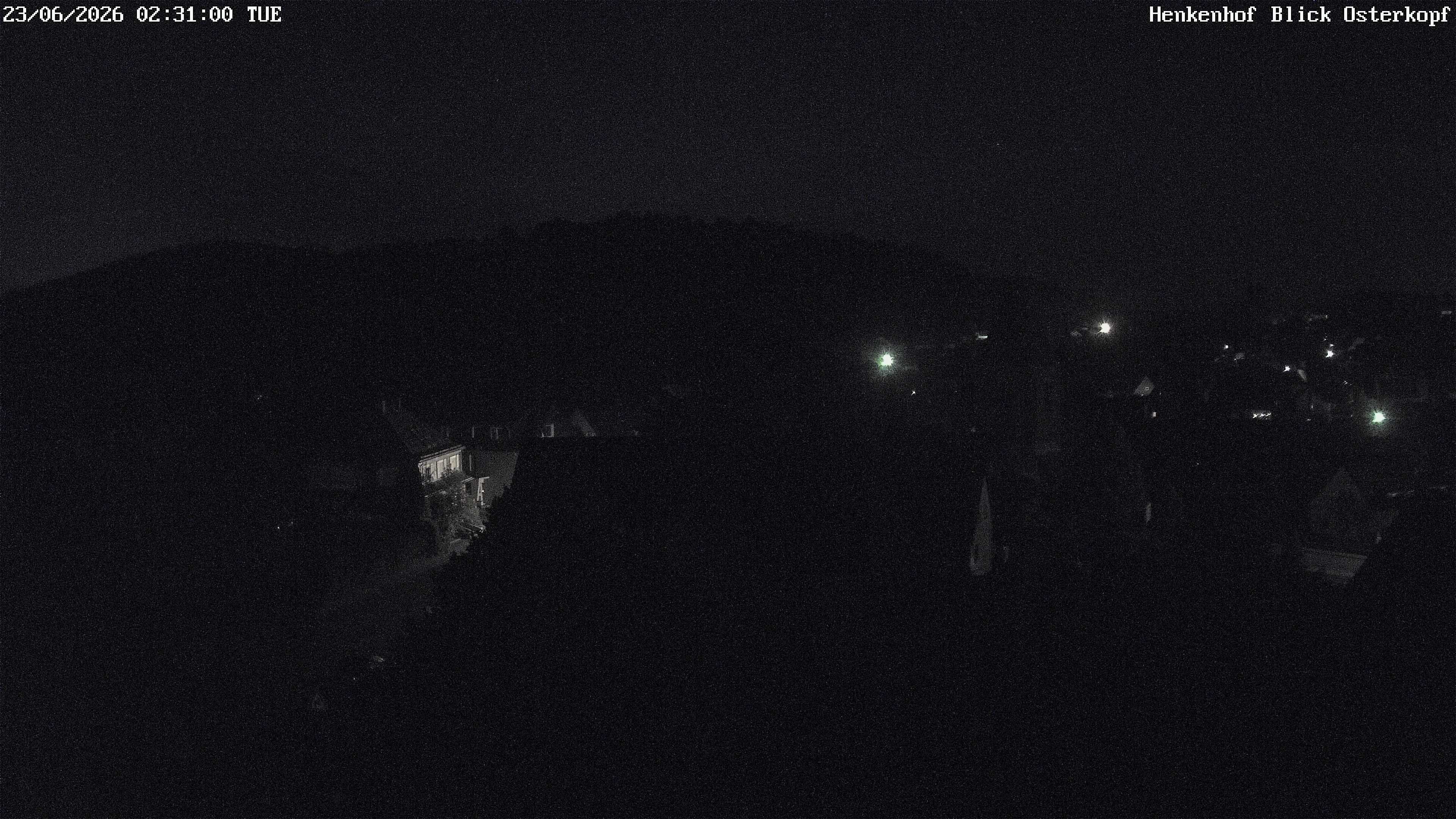 Archiv Foto Webcam Ortsmitte Usseln