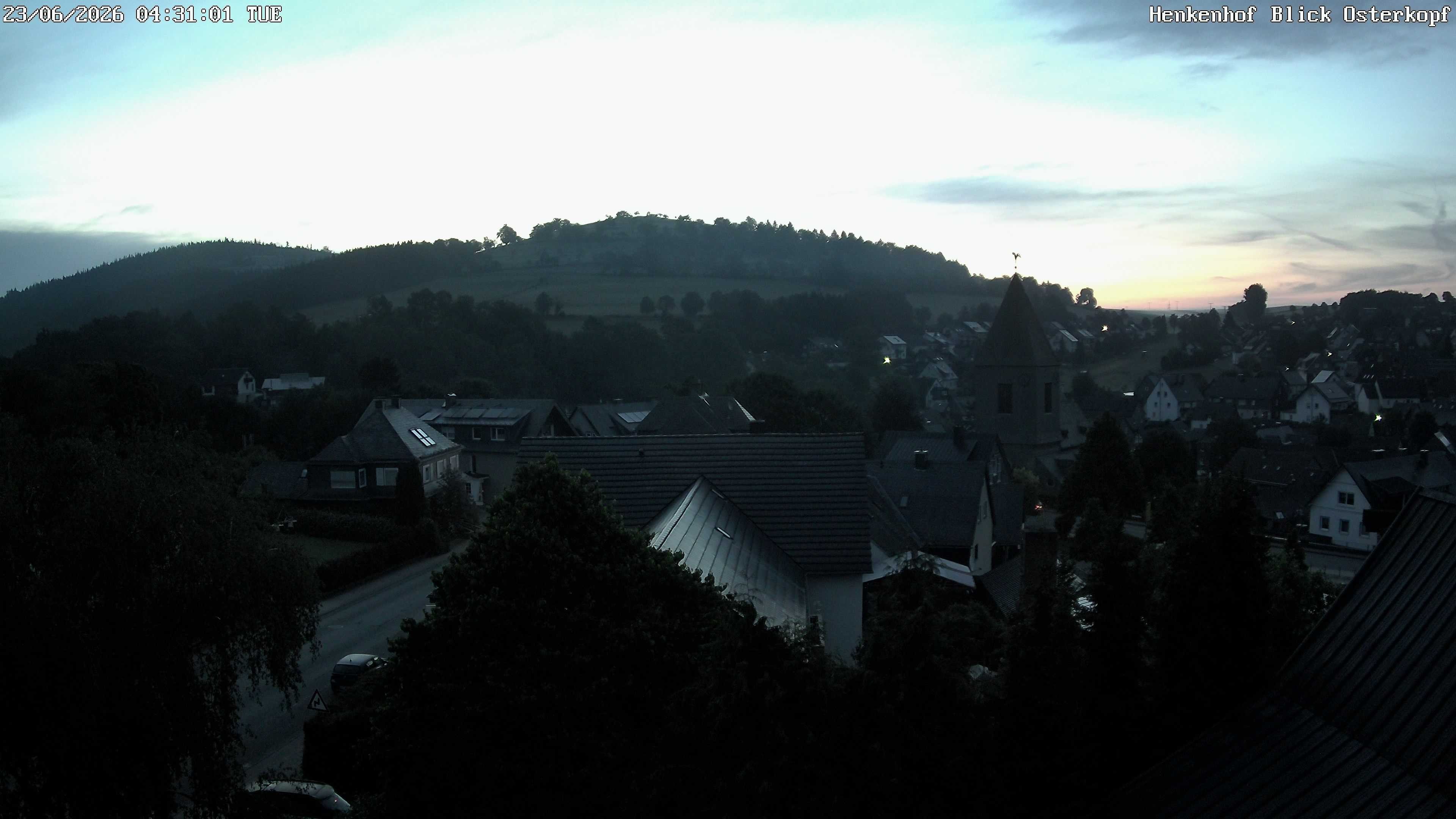 Archiv Foto Webcam Ortsmitte Usseln