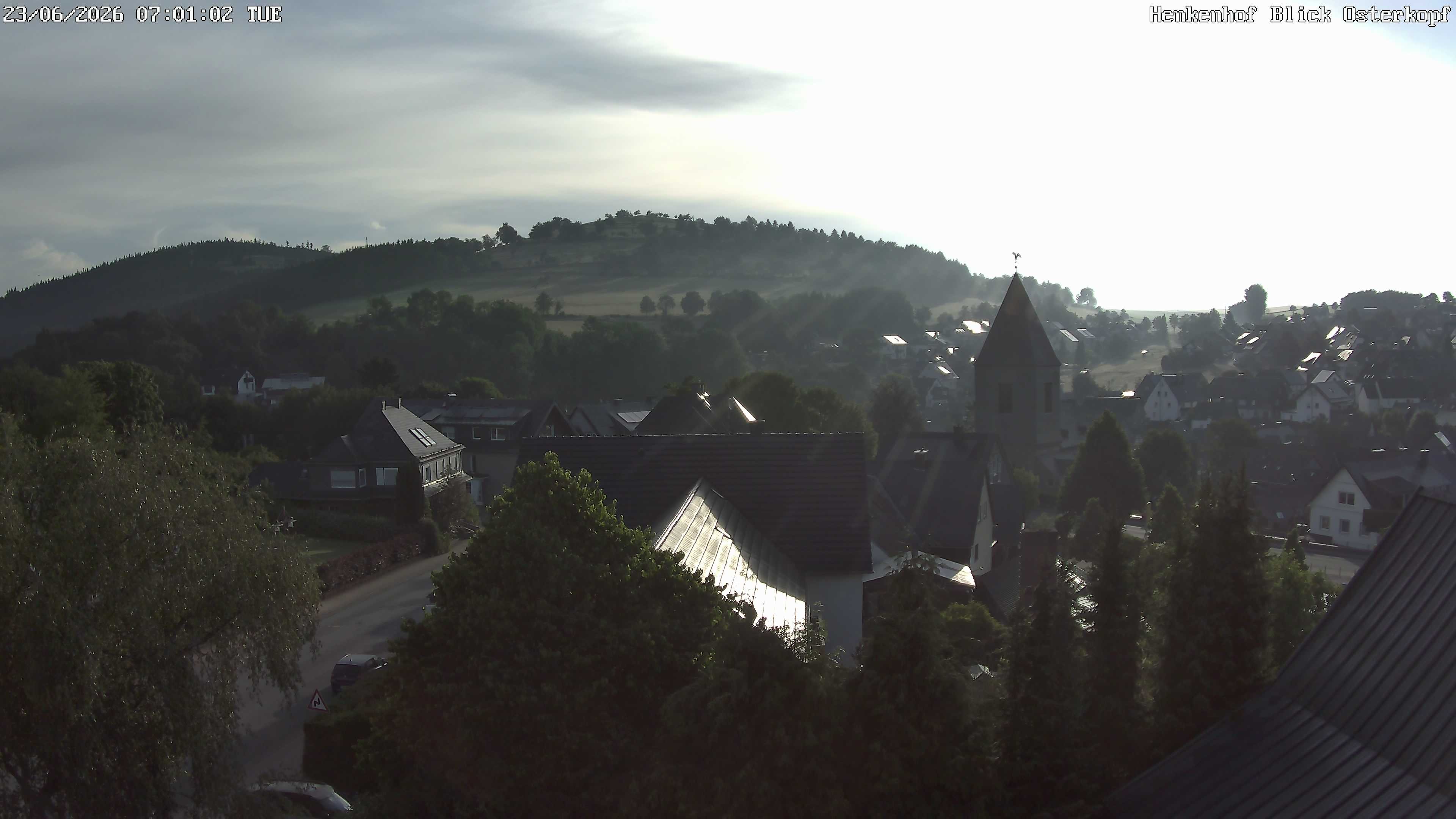 Archiv Foto Webcam Ortsmitte Usseln