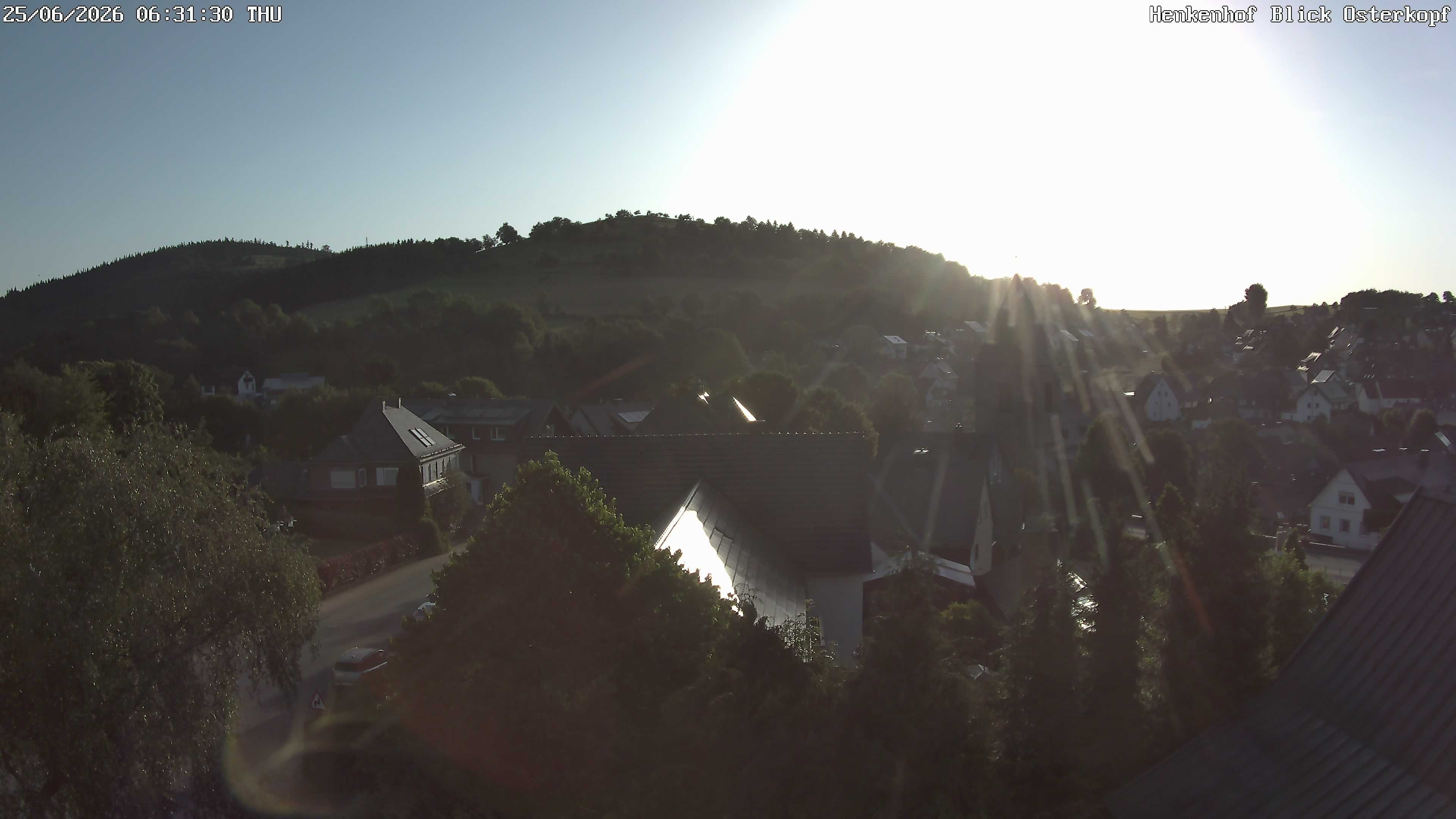 Archived image Webcam Willingen: View Usseln Village