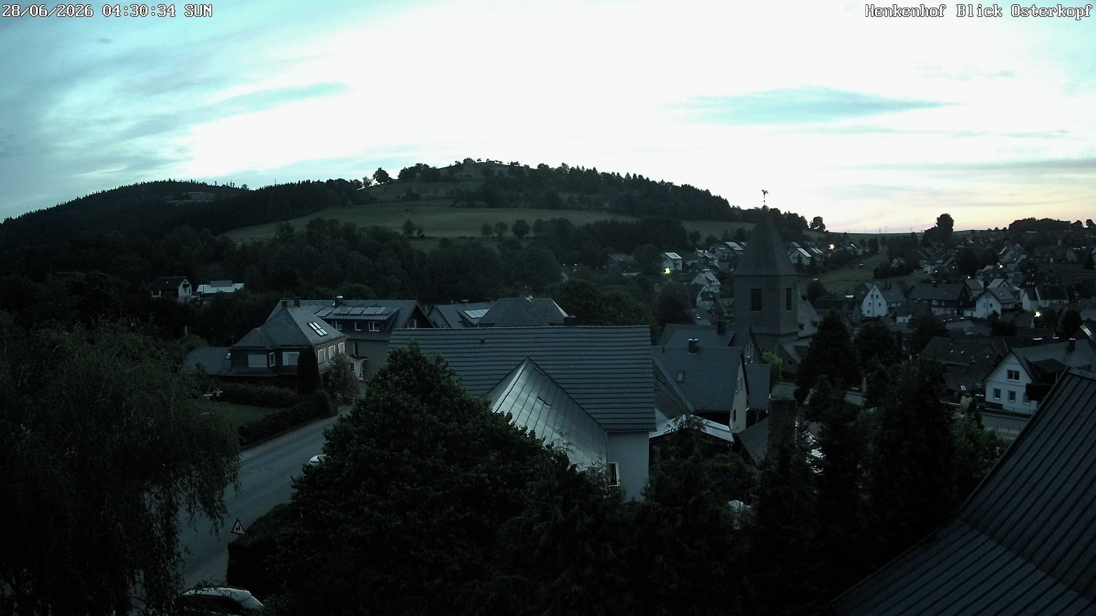 Archiv Foto Webcam Ortsmitte Usseln