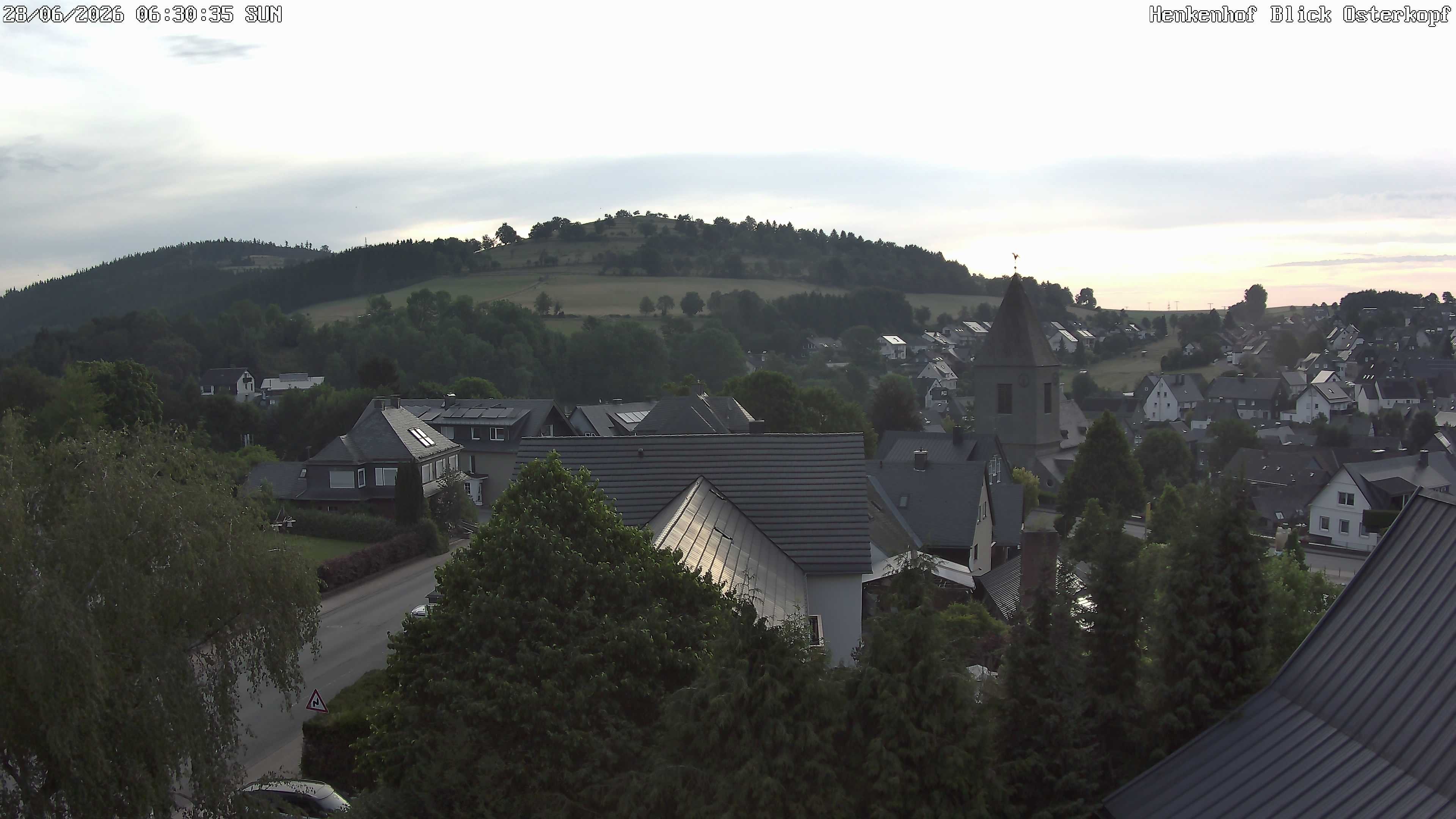 Archiv Foto Webcam Ortsmitte Usseln