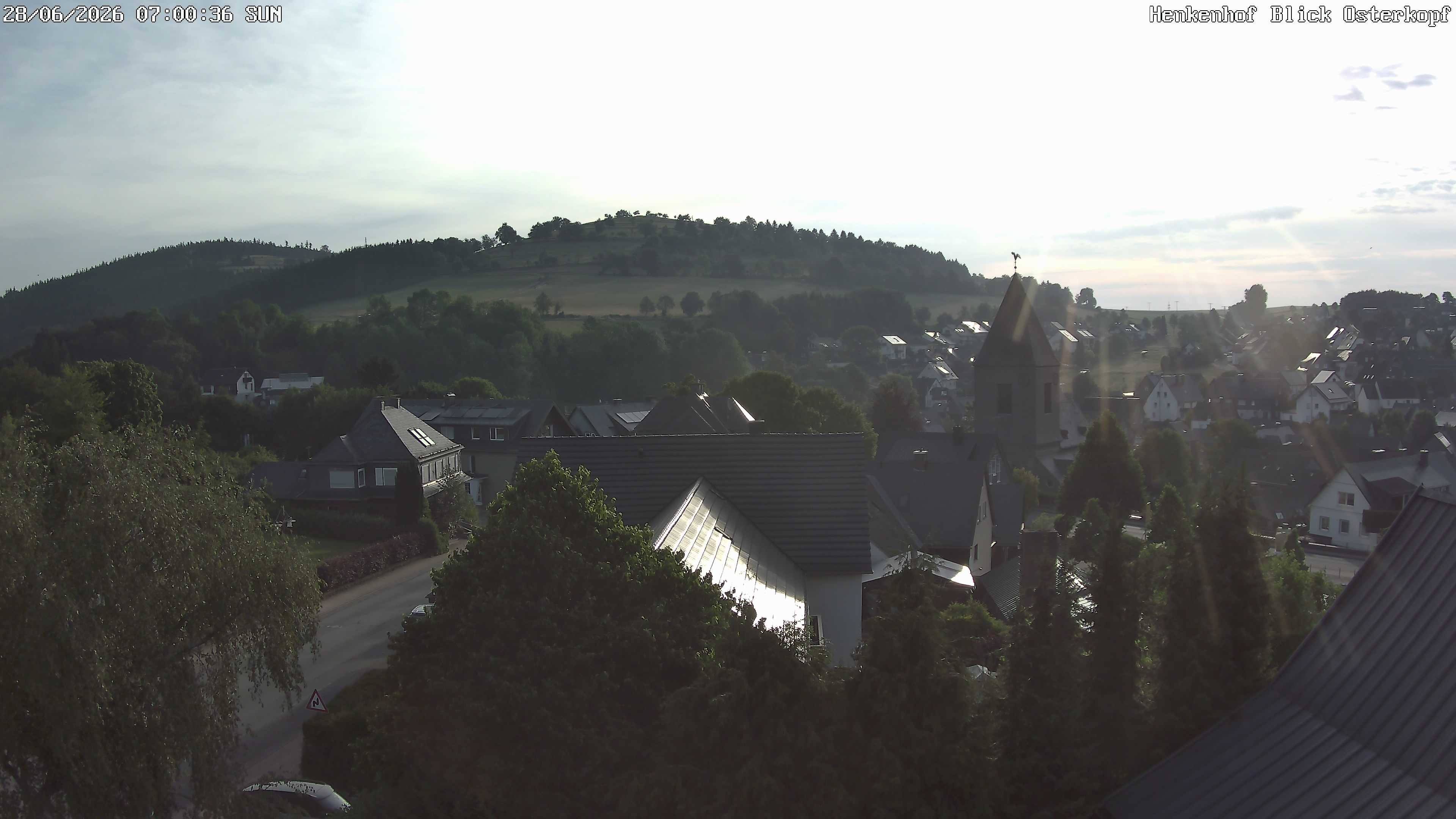 Archiv Foto Webcam Ortsmitte Usseln