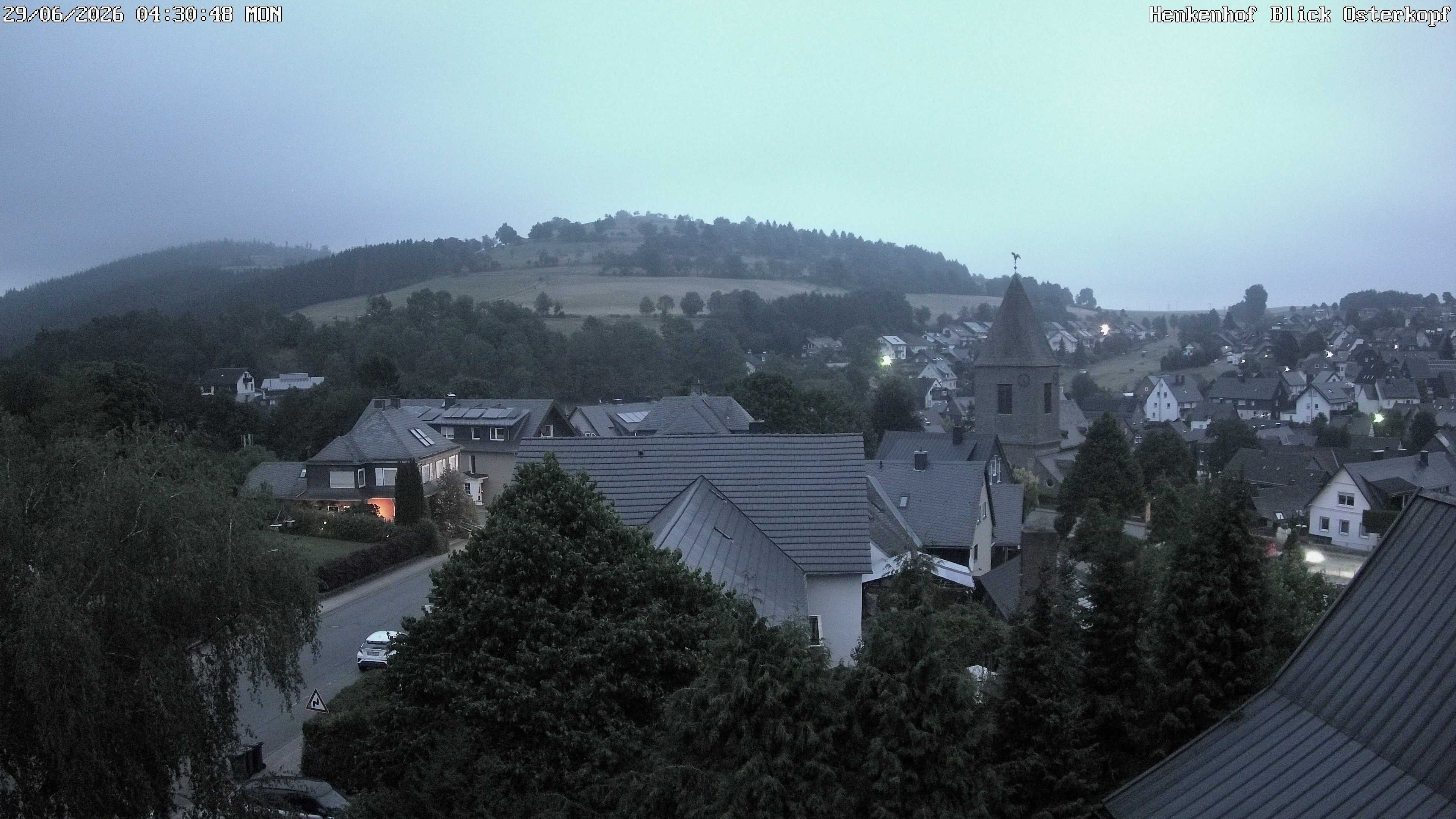 Archived image Webcam Willingen: View Usseln Village