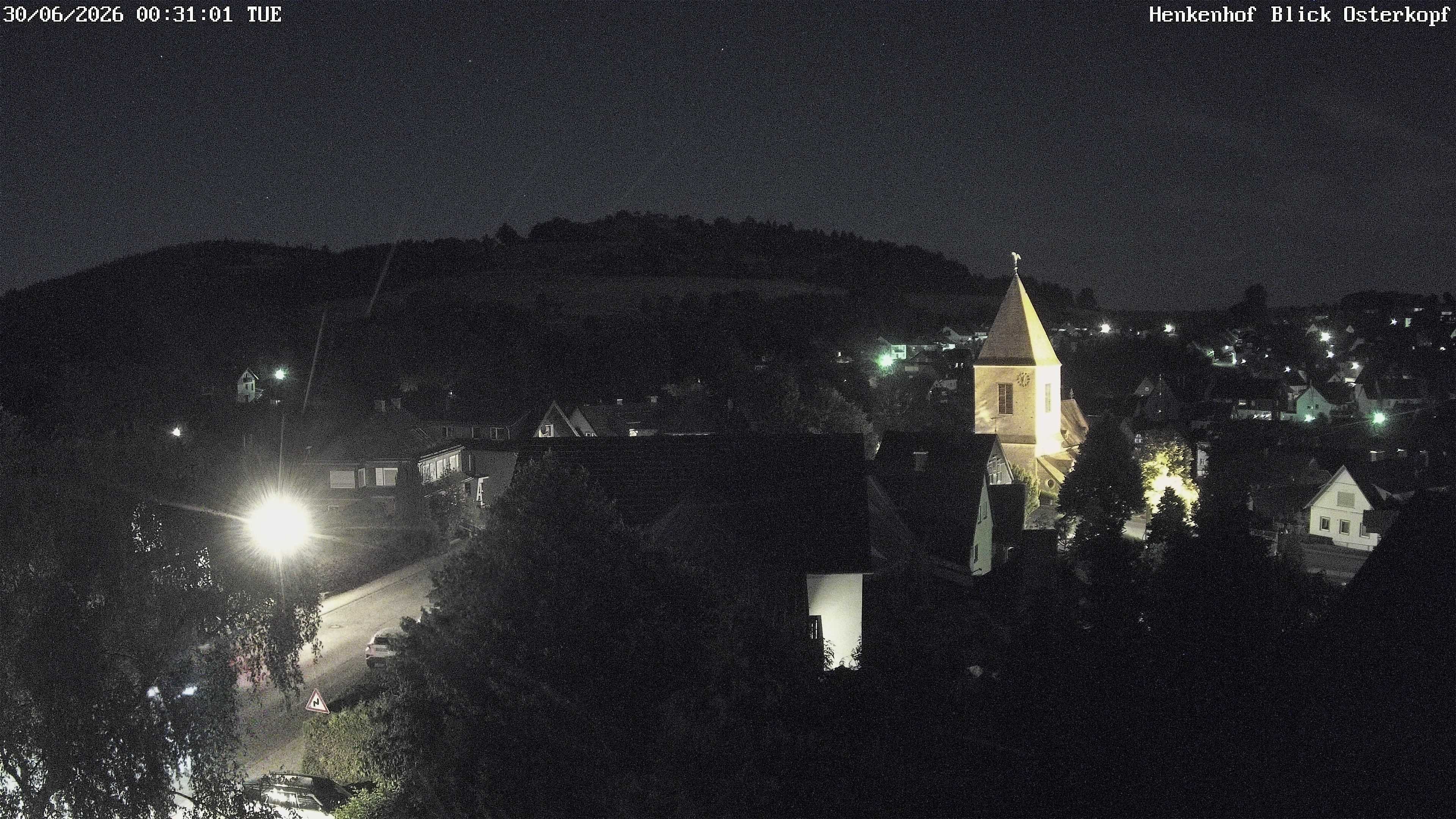 Archived image Webcam Willingen: View Usseln Village