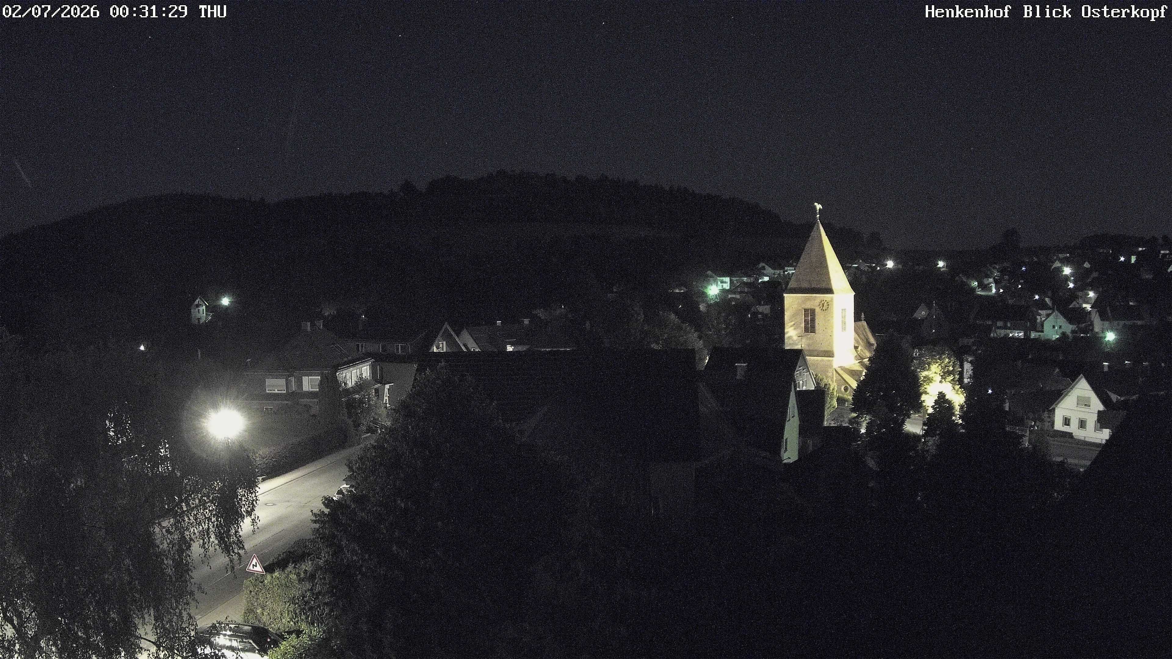 Archived image Webcam Willingen: View Usseln Village
