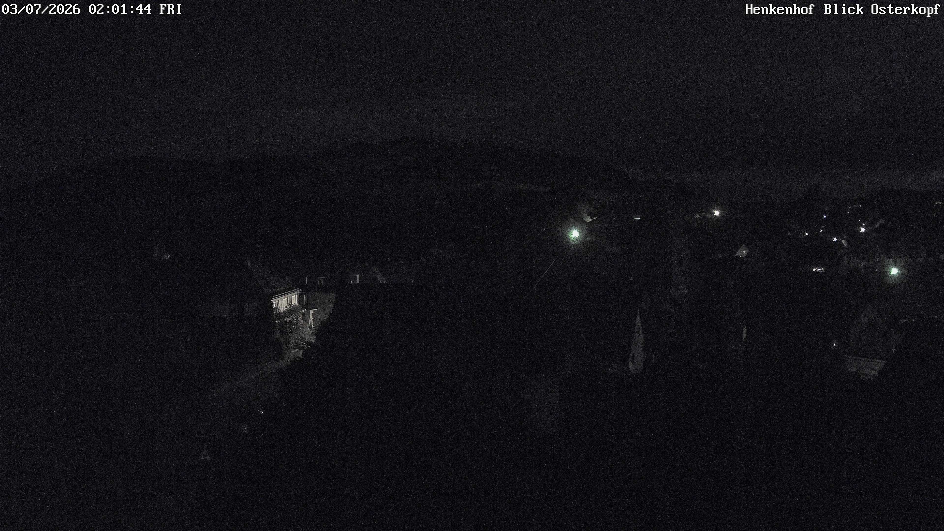 Archived image Webcam Willingen: View Usseln Village
