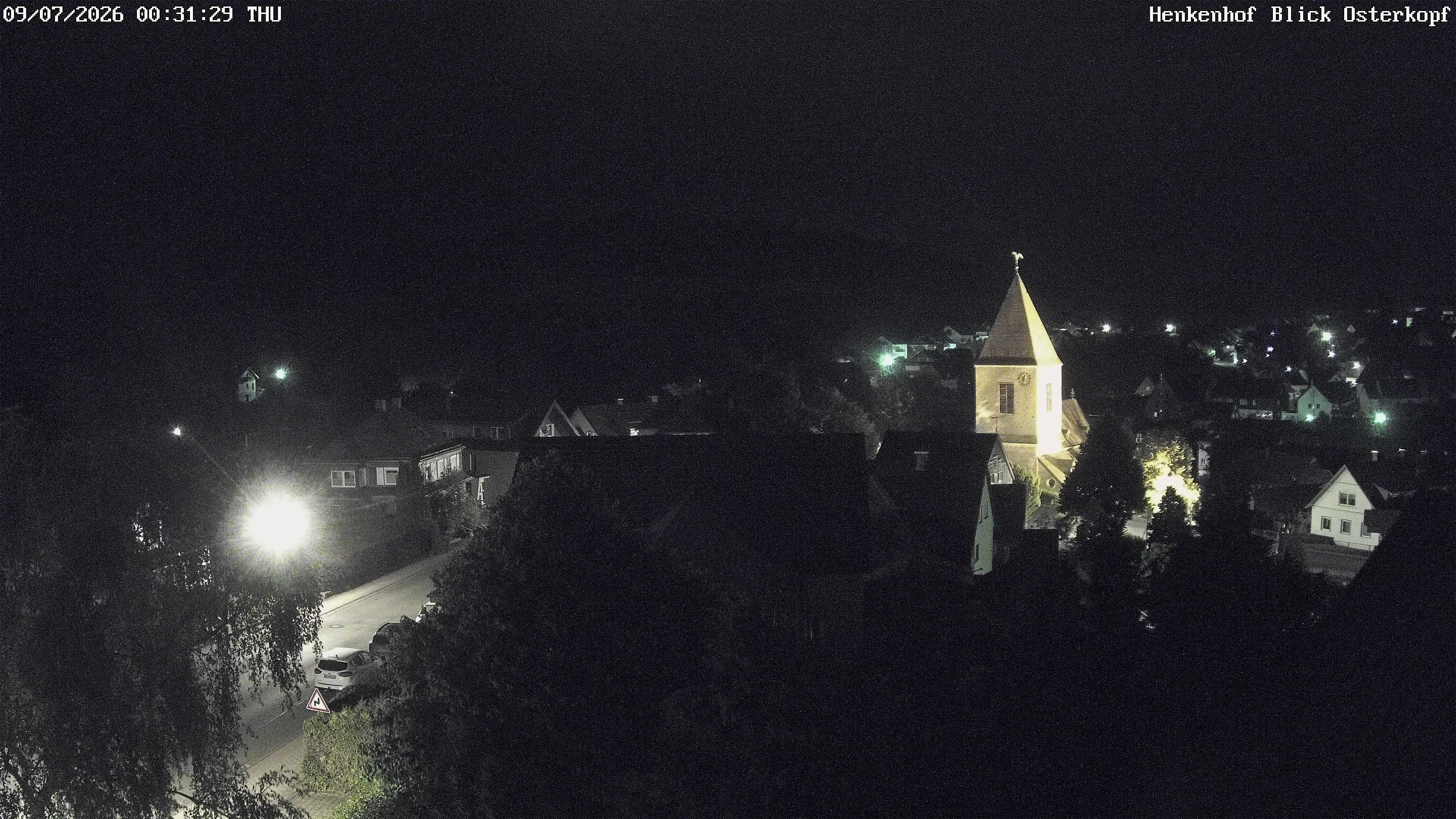 Archived image Webcam Willingen: View Usseln Village