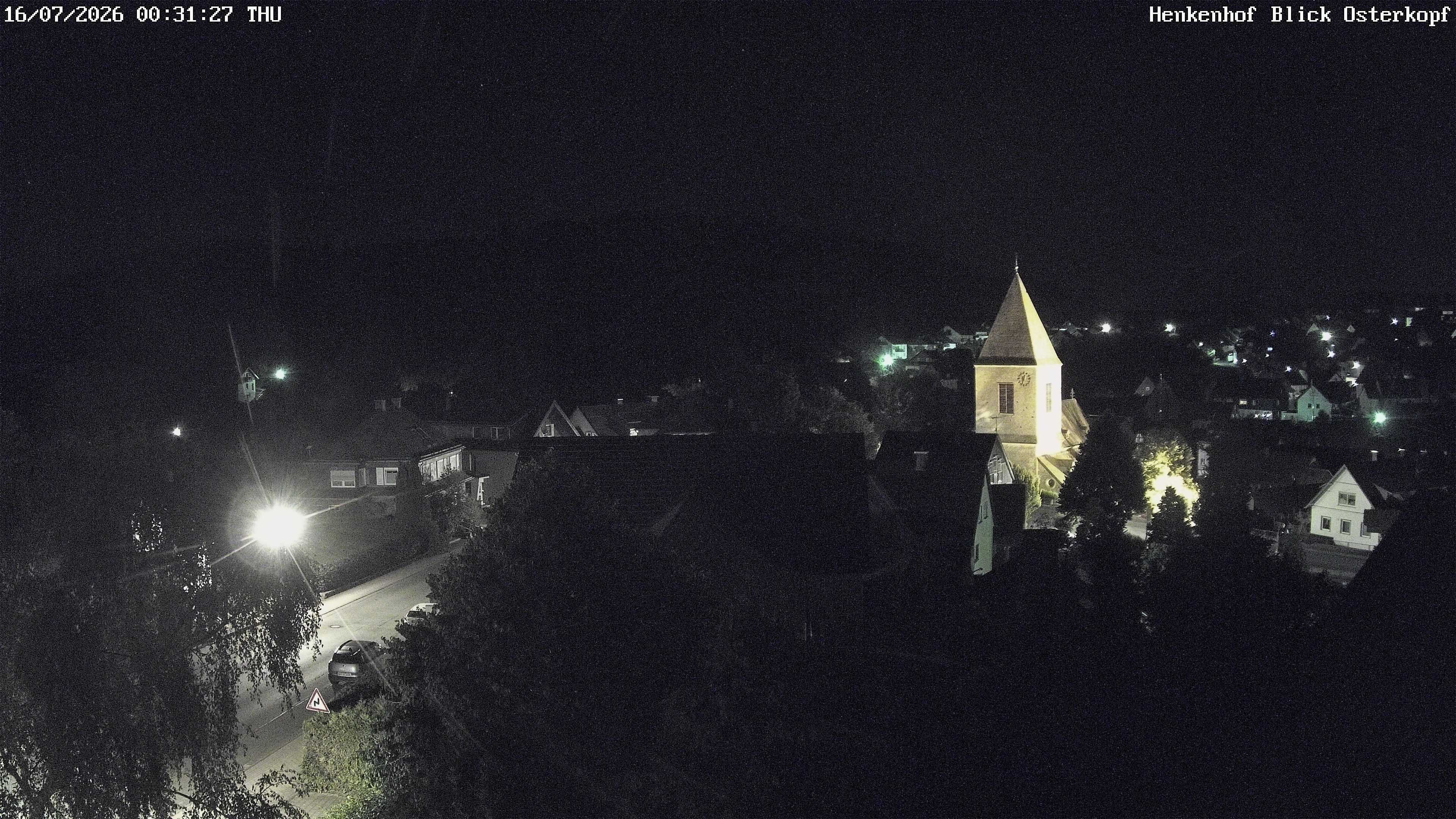 Archived image Webcam Willingen: View Usseln Village