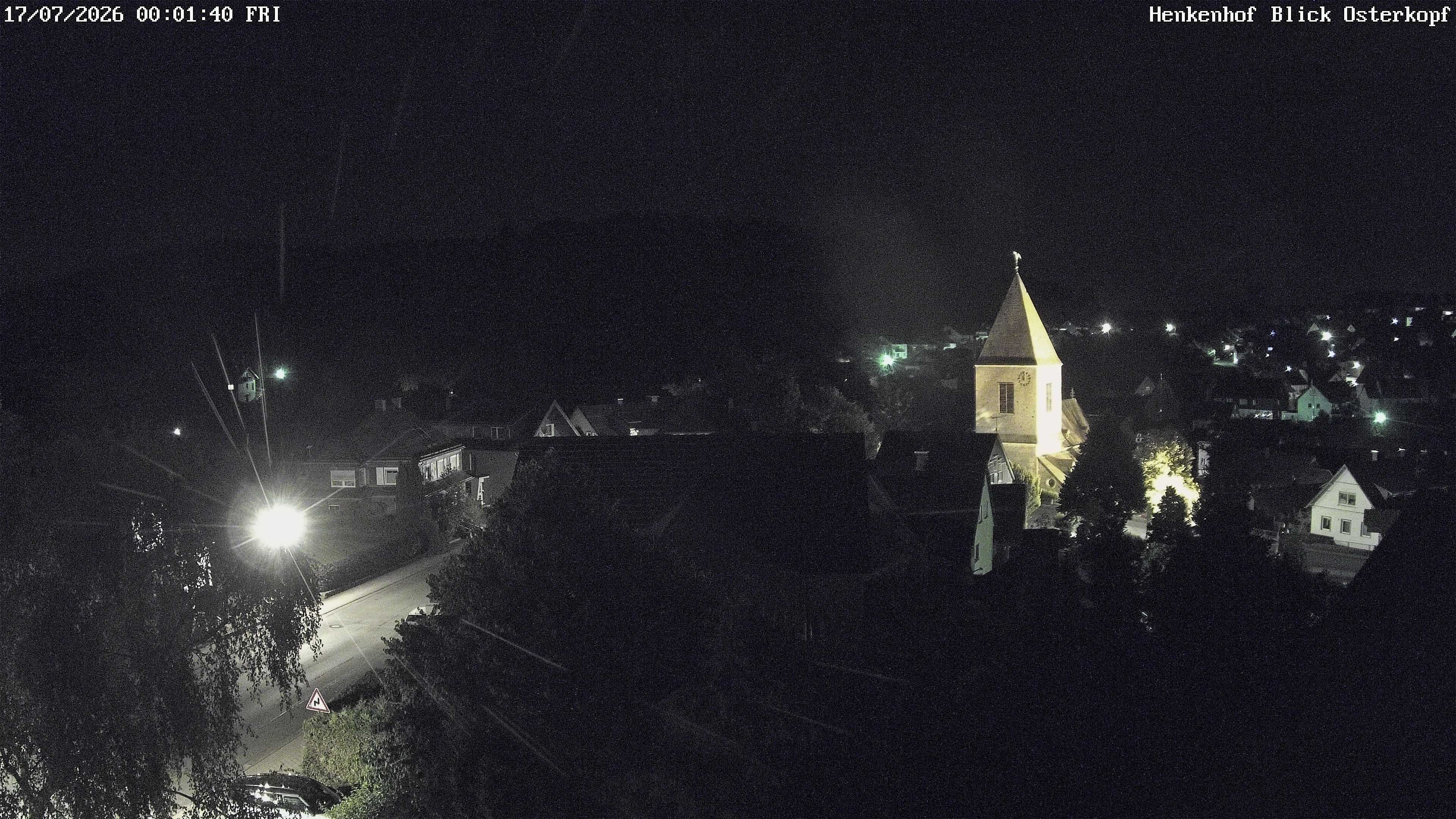 Archiv Foto Webcam Ortsmitte Usseln