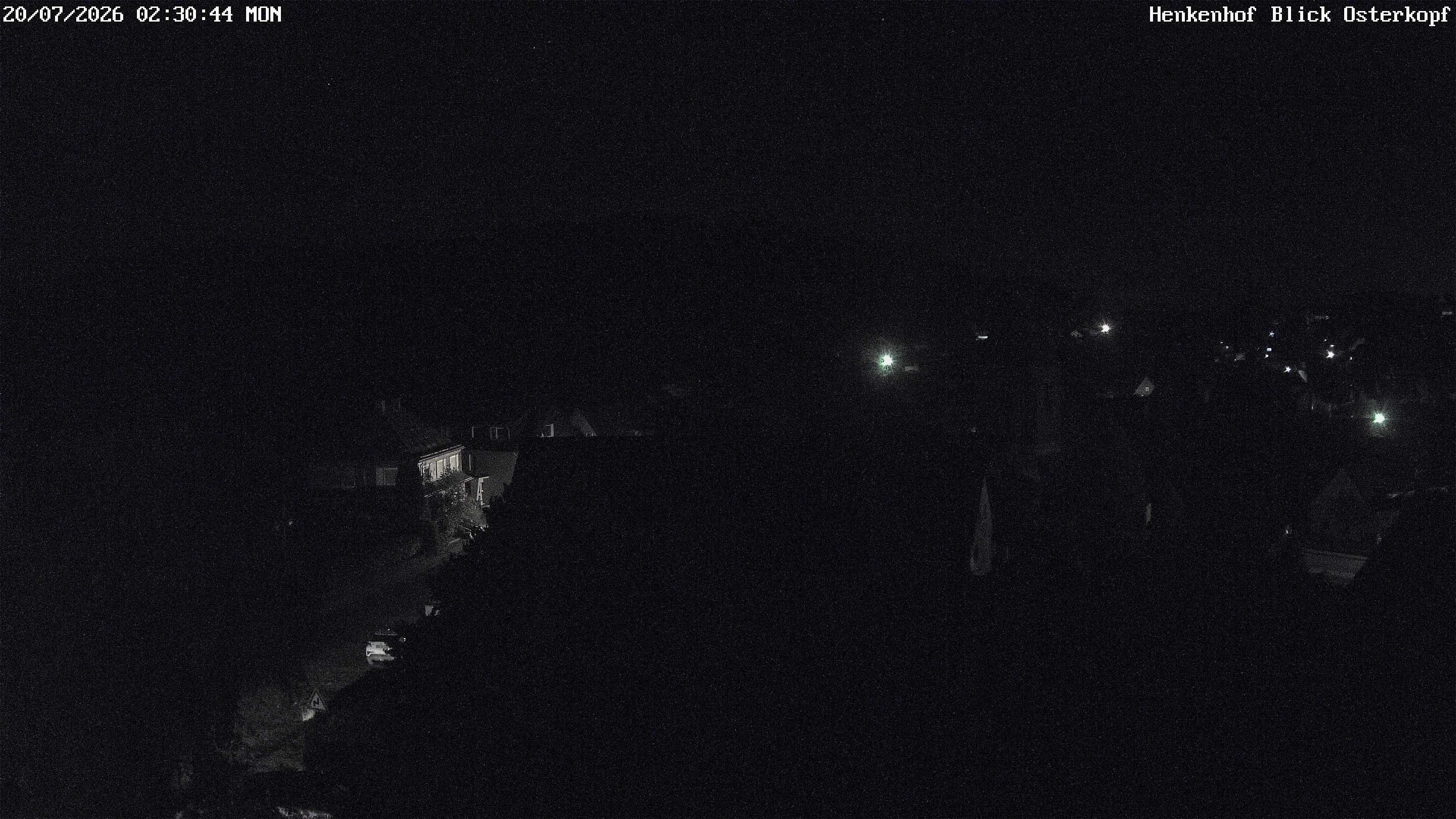 Archiv Foto Webcam Ortsmitte Usseln