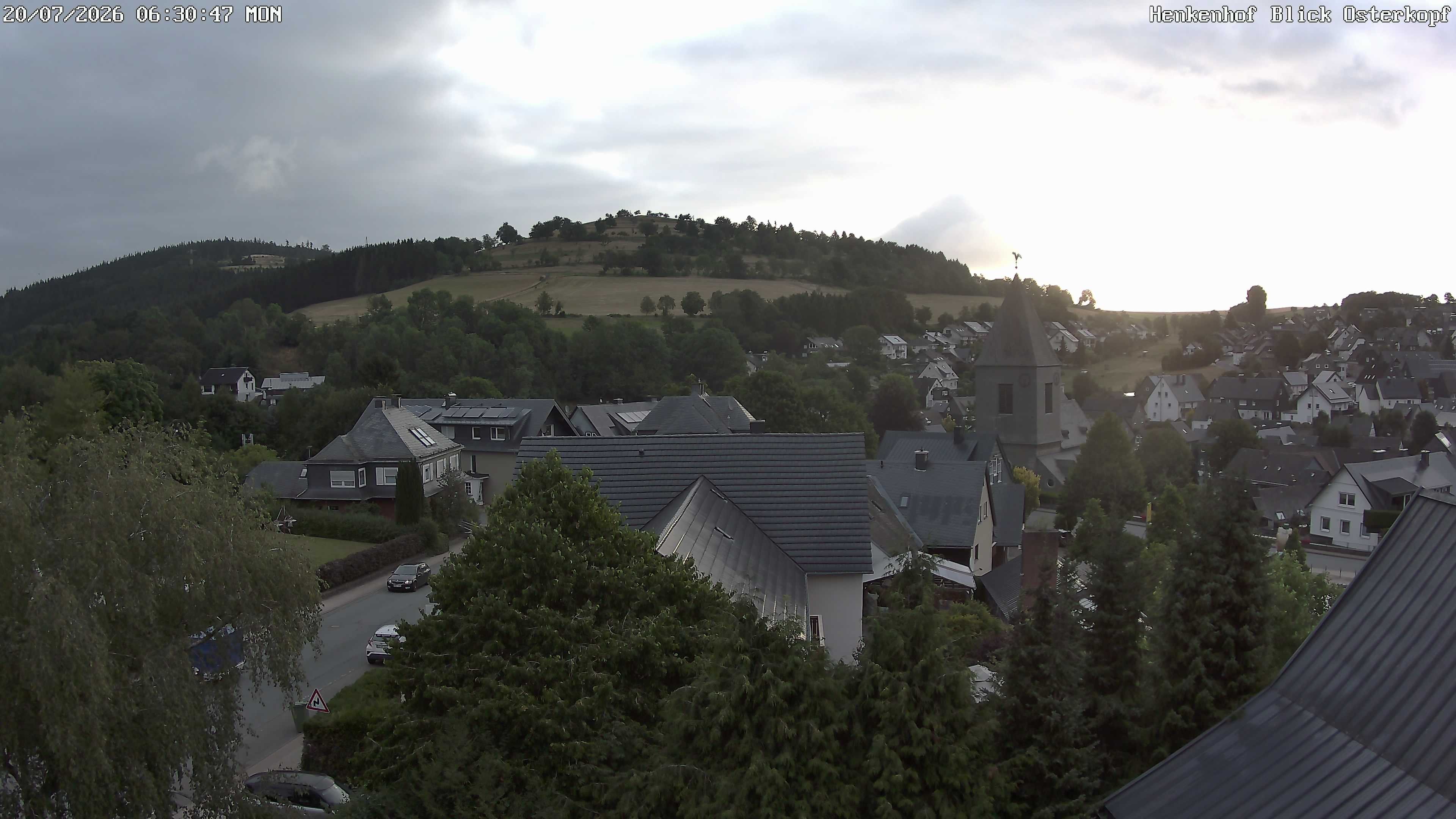 Archiv Foto Webcam Ortsmitte Usseln