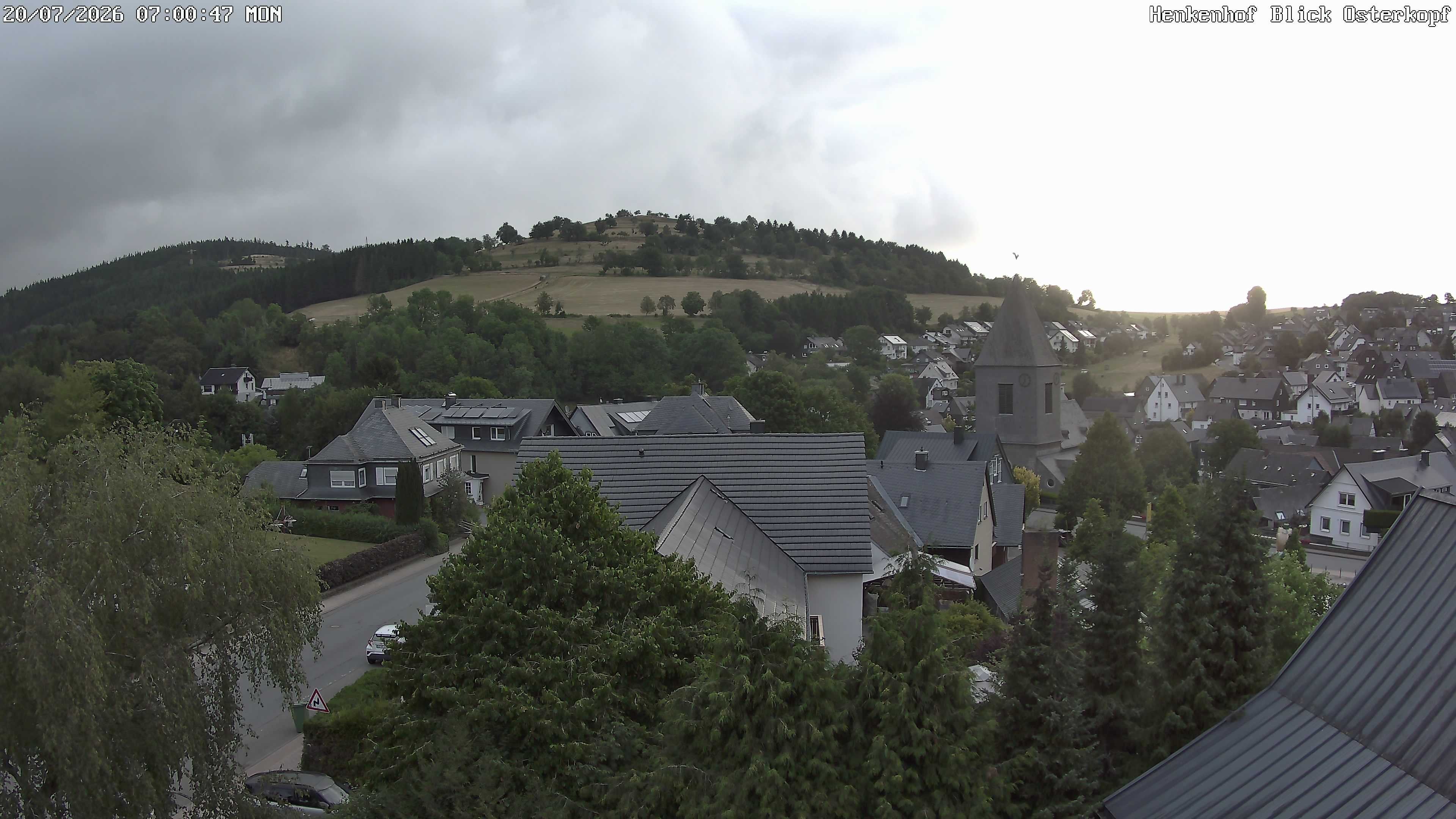 Archiv Foto Webcam Ortsmitte Usseln