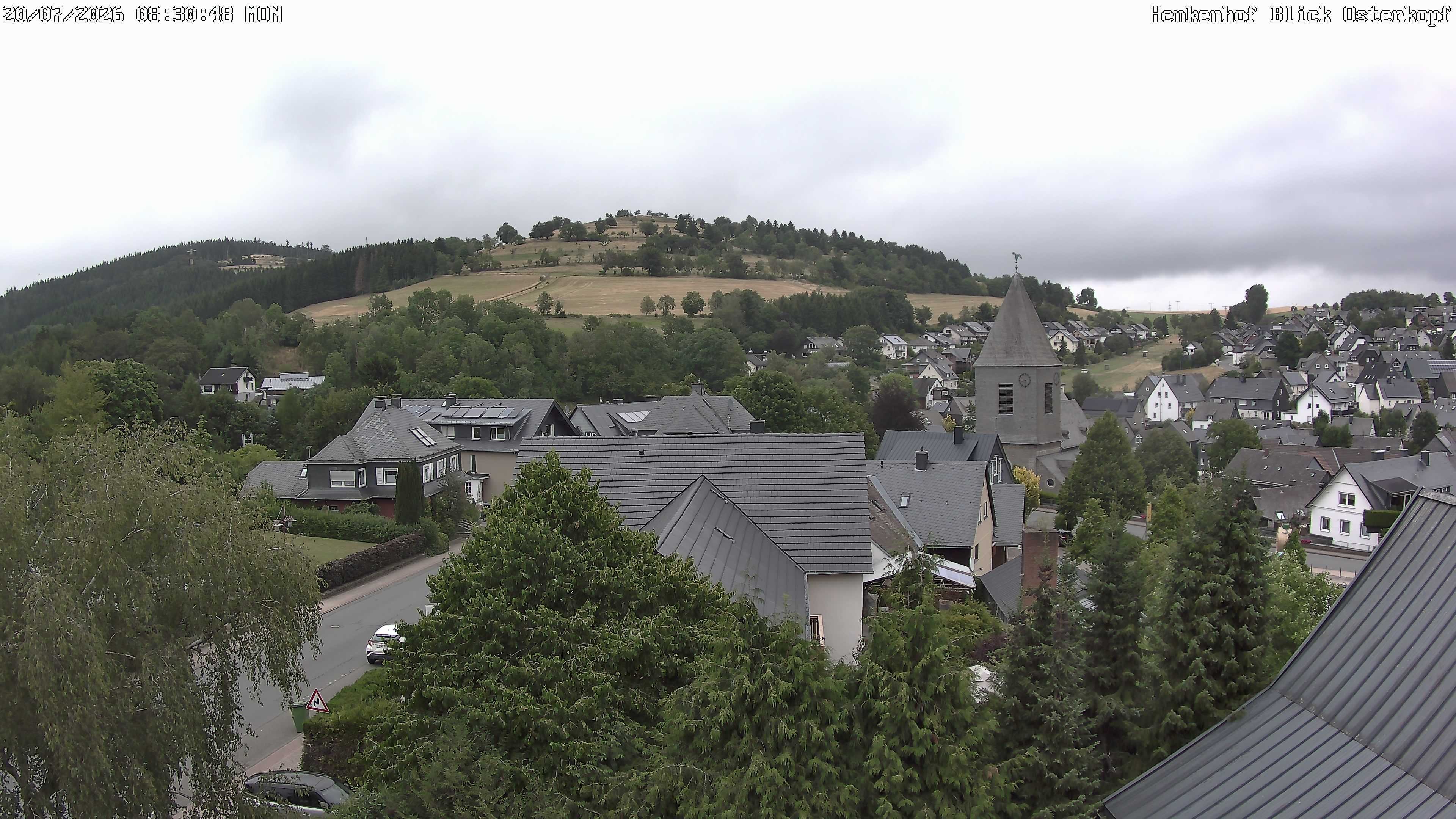 Archiv Foto Webcam Ortsmitte Usseln